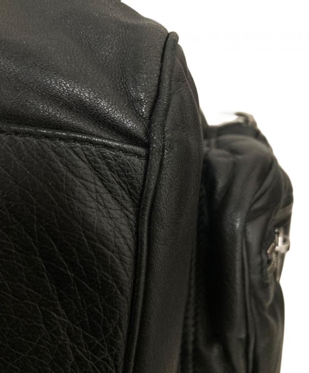 中古・古着通販】Dior Homme (ディオール オム) レザーボストンバッグ