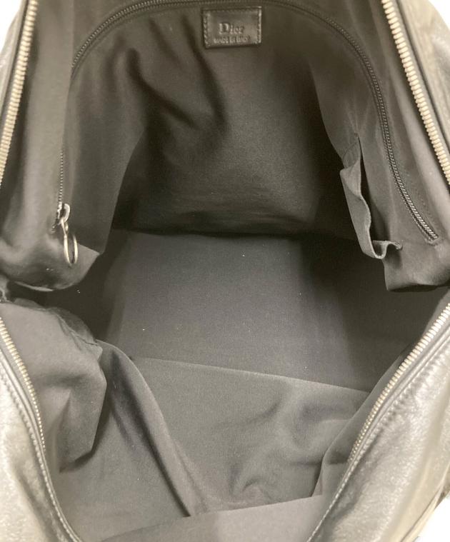 中古・古着通販】Dior Homme (ディオール オム) レザーボストンバッグ