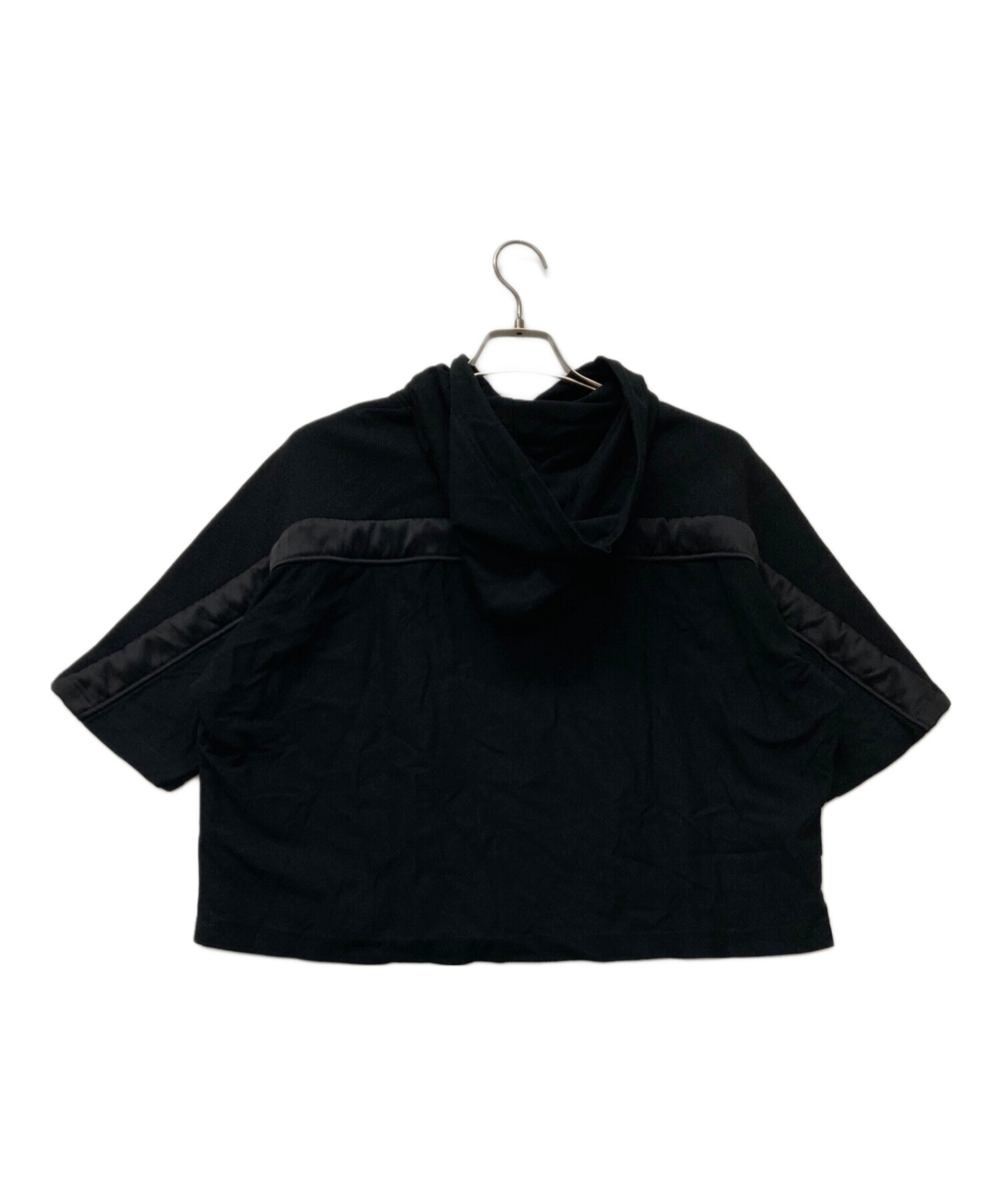 中古・古着通販】Y-3 (ワイスリー) W HOODY MAT MIX IN BLACK ブラック