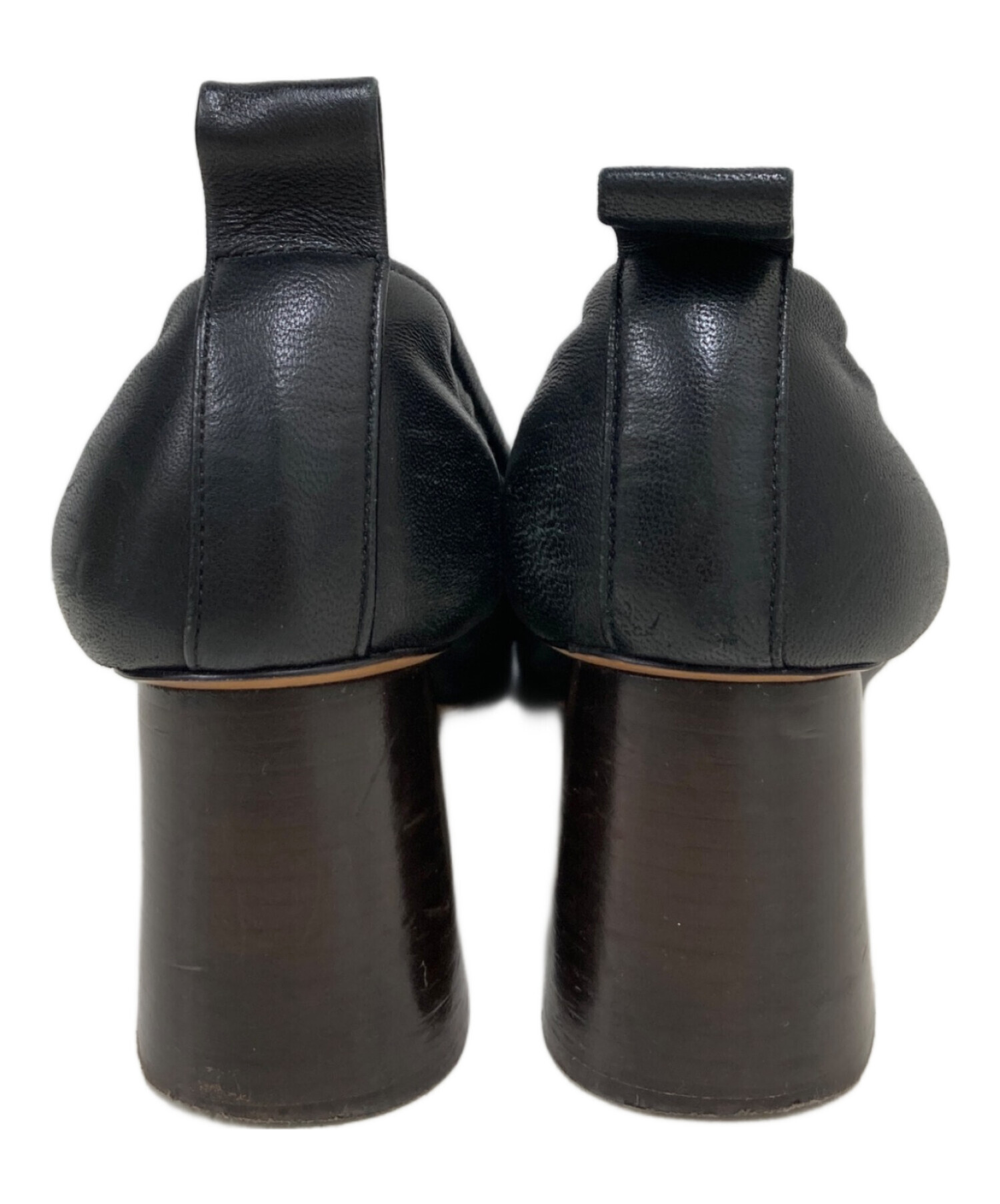 セリーヌ ソフトバレリーナ 35.5 黒 中古・古着通販】CELINE (セリーヌ