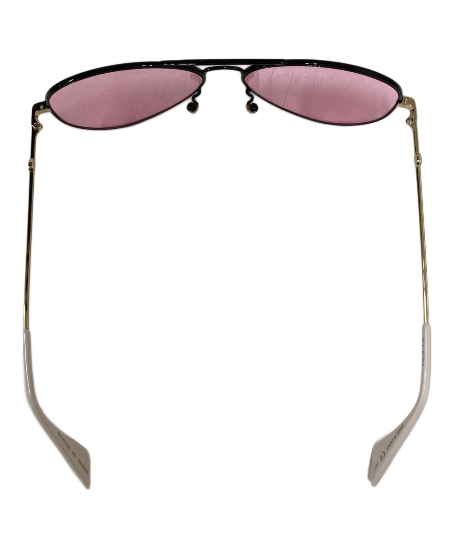 Gucci グッチ ピンク サングラス GUCCI - 希少GUCCI グッチ サングラス