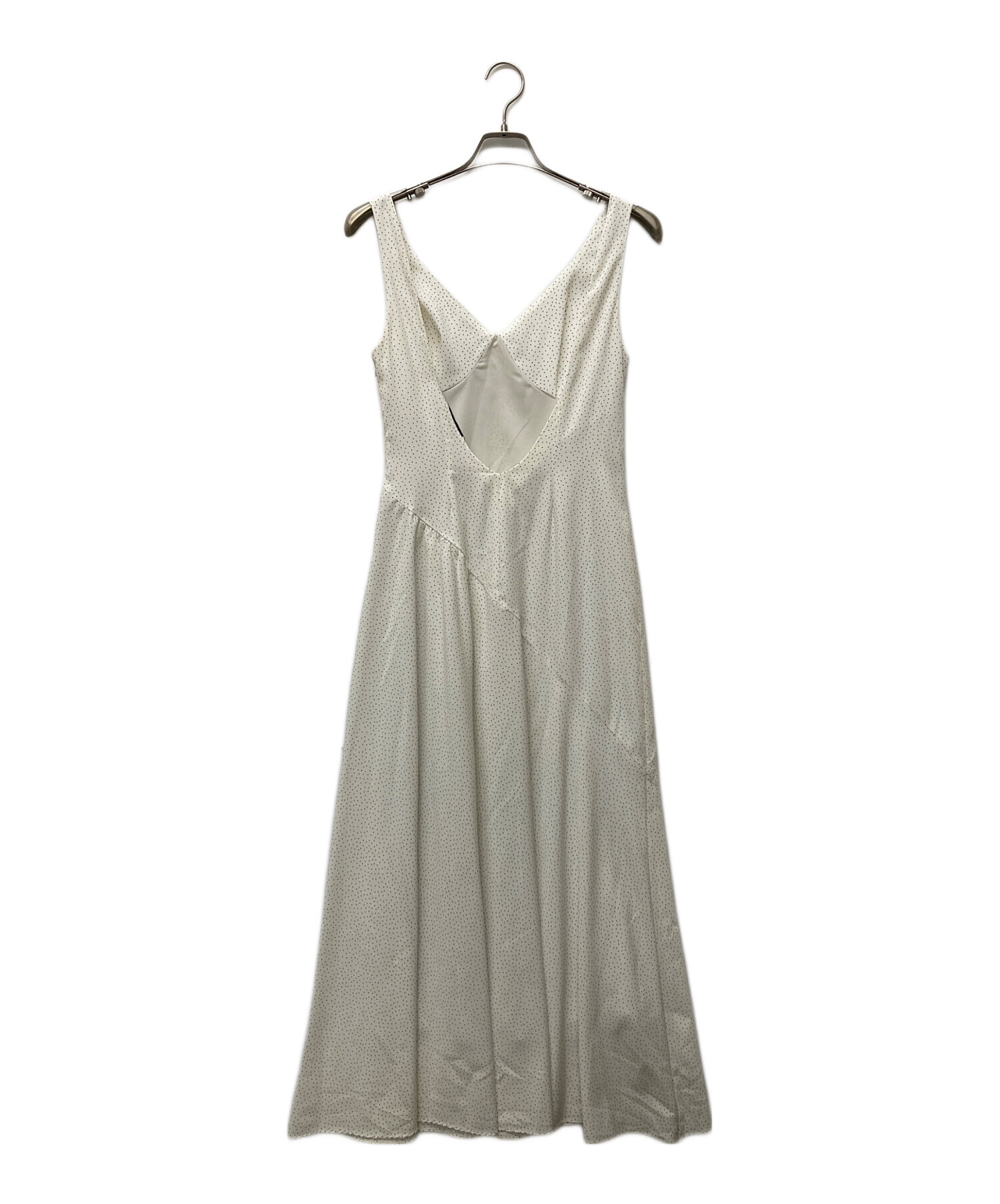 中古・古着通販】Rosarymoon (ロザリームーン) Dot Gathered Dress