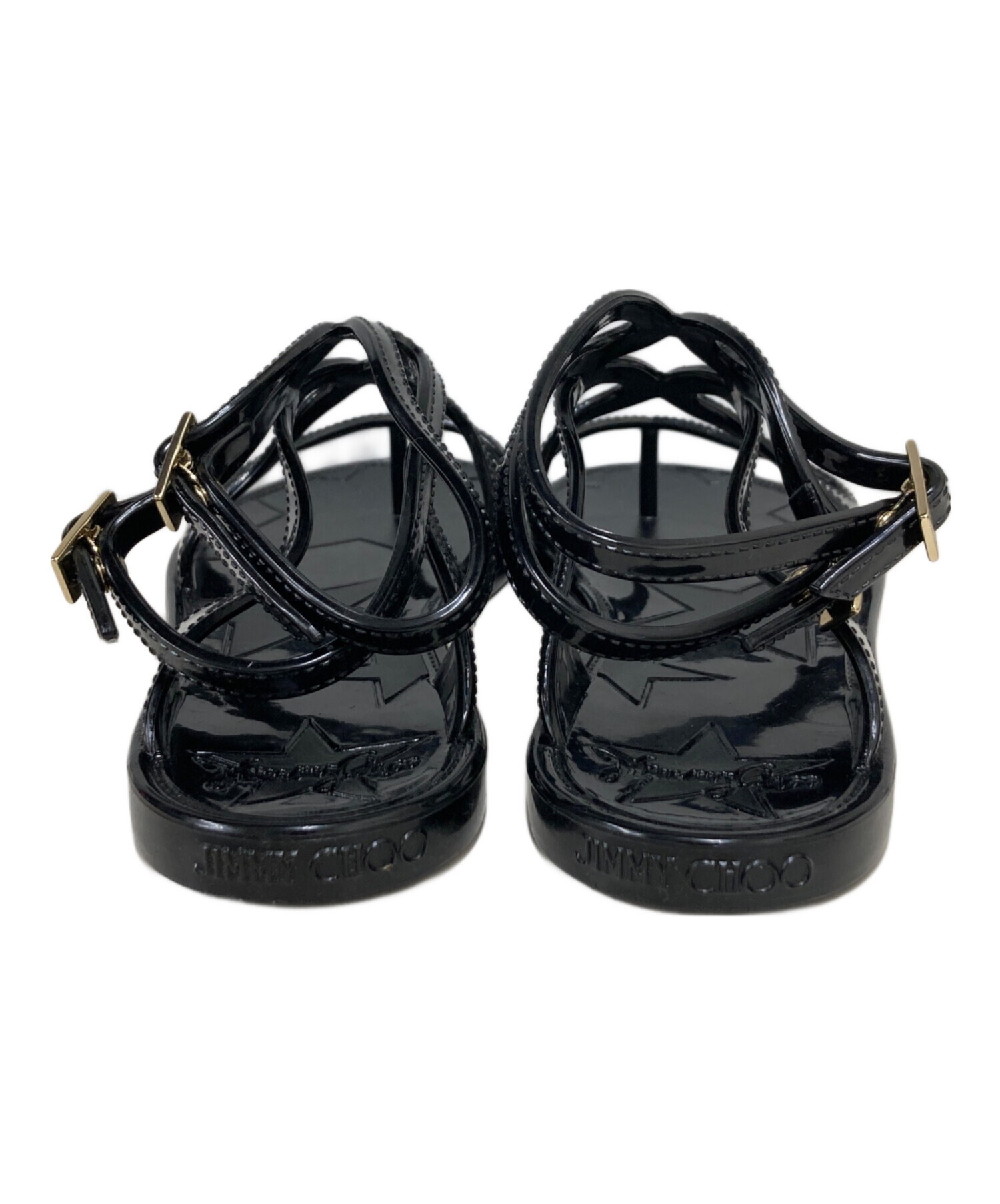 中古・古着通販】JIMMY CHOO (ジミーチュウ) LANCE JELLY ブラック 