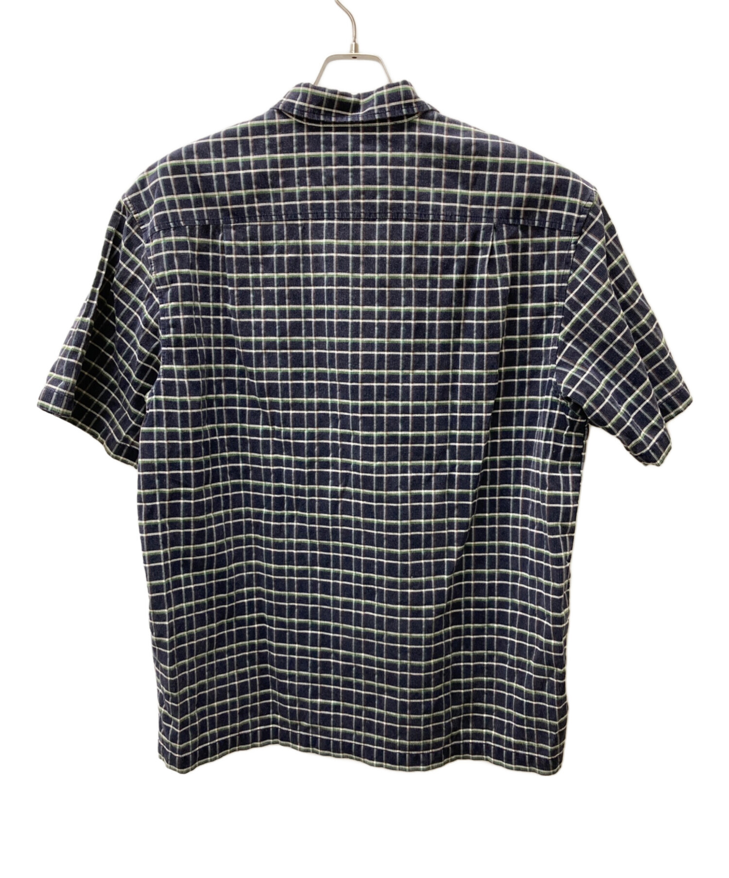 中古・古着通販】SUPREME (シュプリーム) Plaid Corduroy Half Zip S/S 