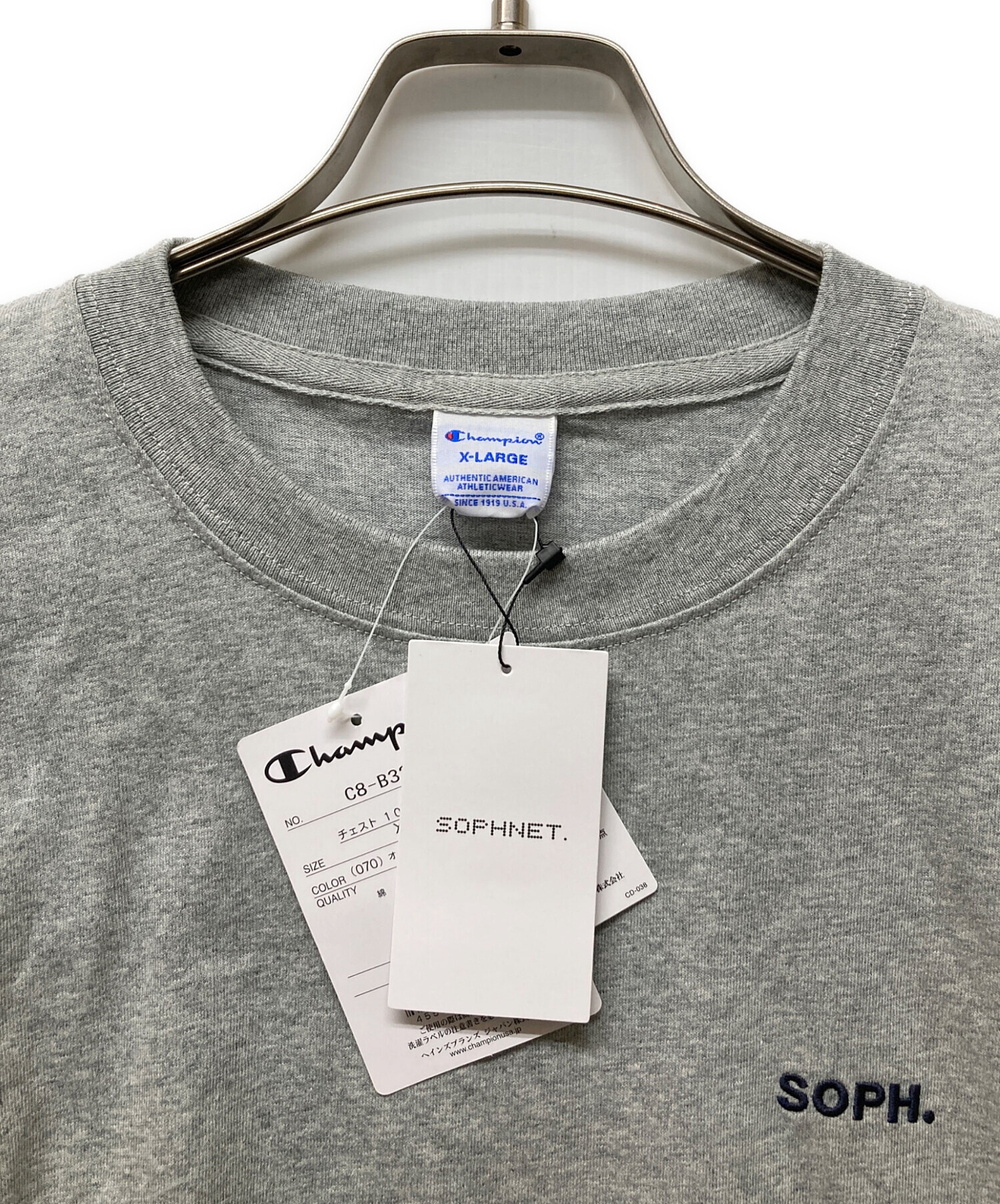 中古・古着通販】SOPH. (ソフ) Champion (チャンピオン) BASIC TEE