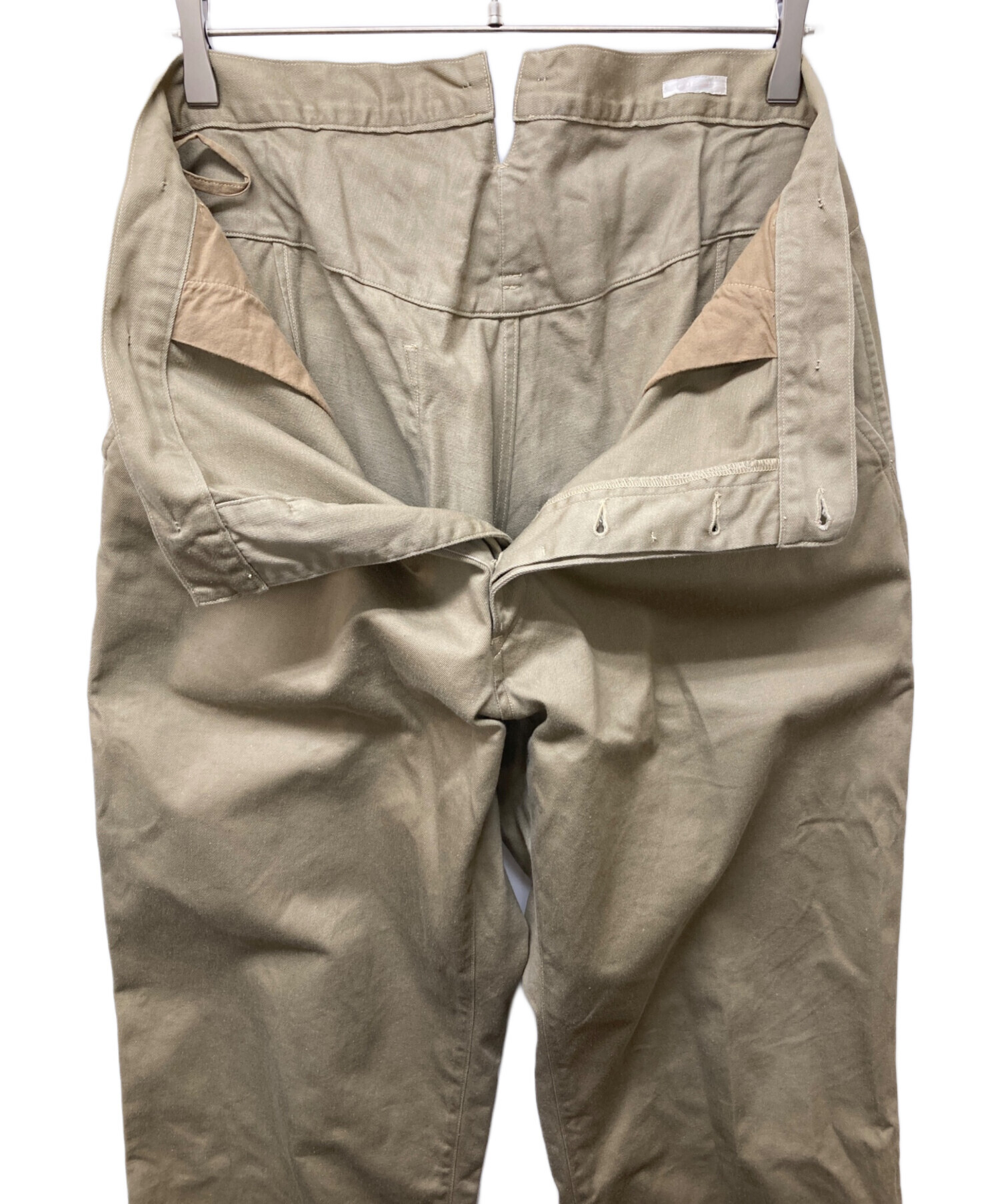 COMOLI コットンチノパン サイズ2 ベージュ COMOLI コットンチノパン サイズ2 ベージュ COMOLI