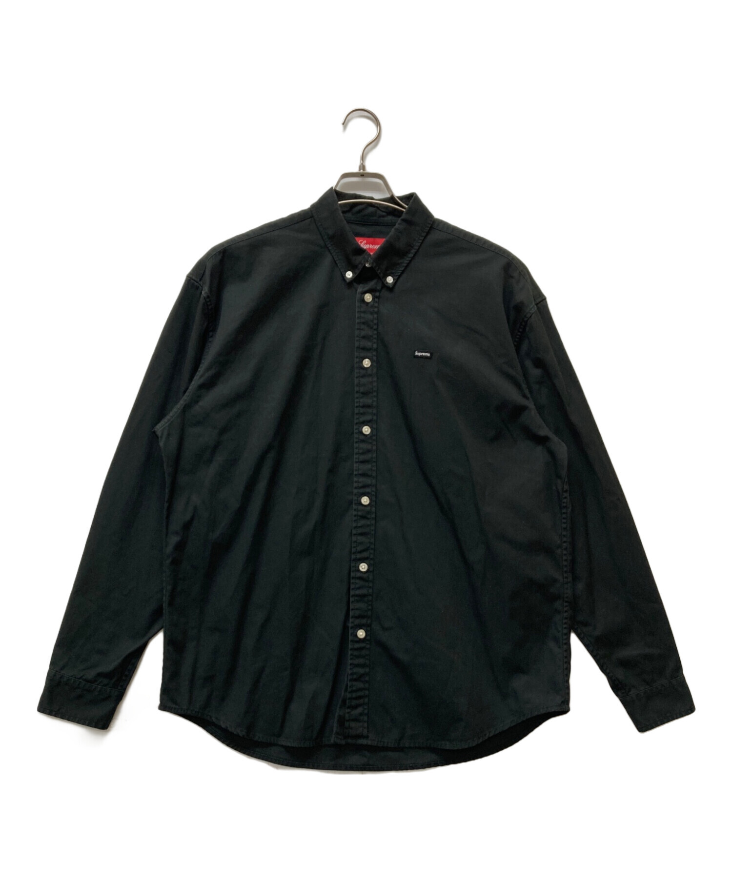 Supreme Small Box Twill Shirt シャツ　ブラック 中古・古着通販】Supreme (シュプリーム) SMALL BOX SHIRT