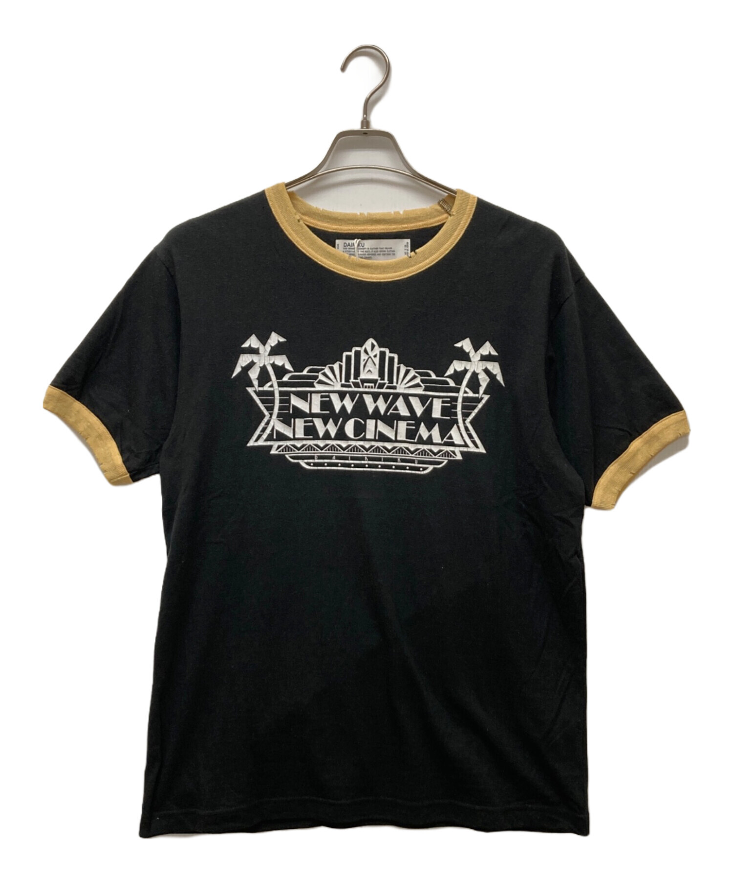 中古・古着通販】DAIRIKU (ダイリク) New Trim Tee ブラック サイズ:L 