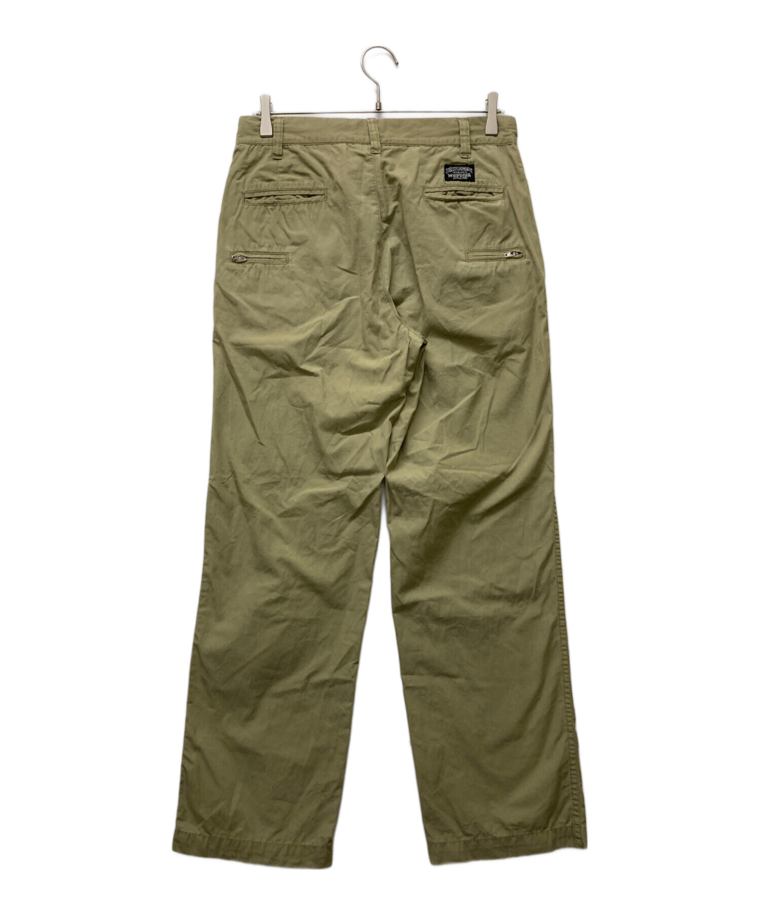 中古・古着通販】stussy (ステューシー) チノパン ベージュ サイズ