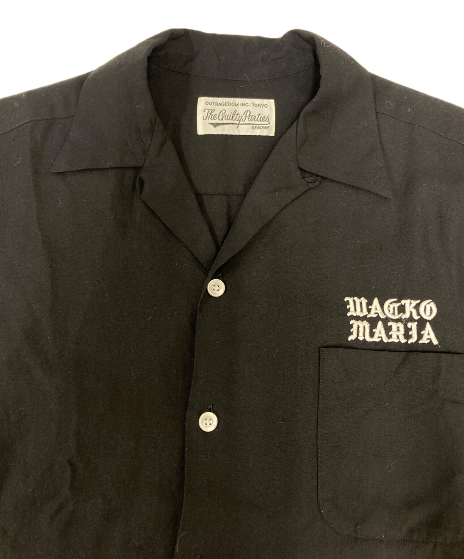 中古・古着通販】WACKO MARIA (ワコマリア) 50'S OPEN COLLAR SHIRT S