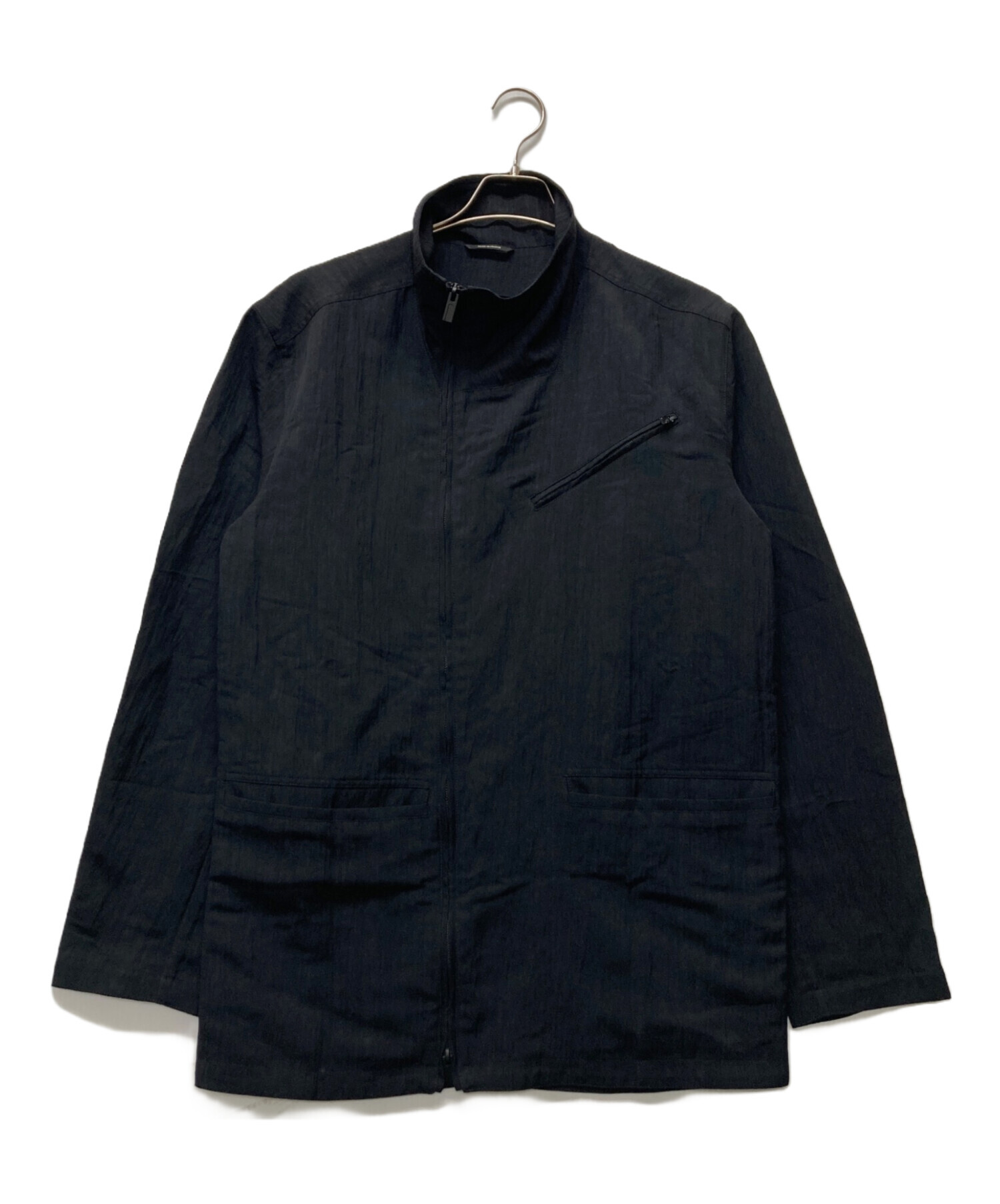 中古・古着通販】HERMES (エルメス) ナイロンジャケット ブラック