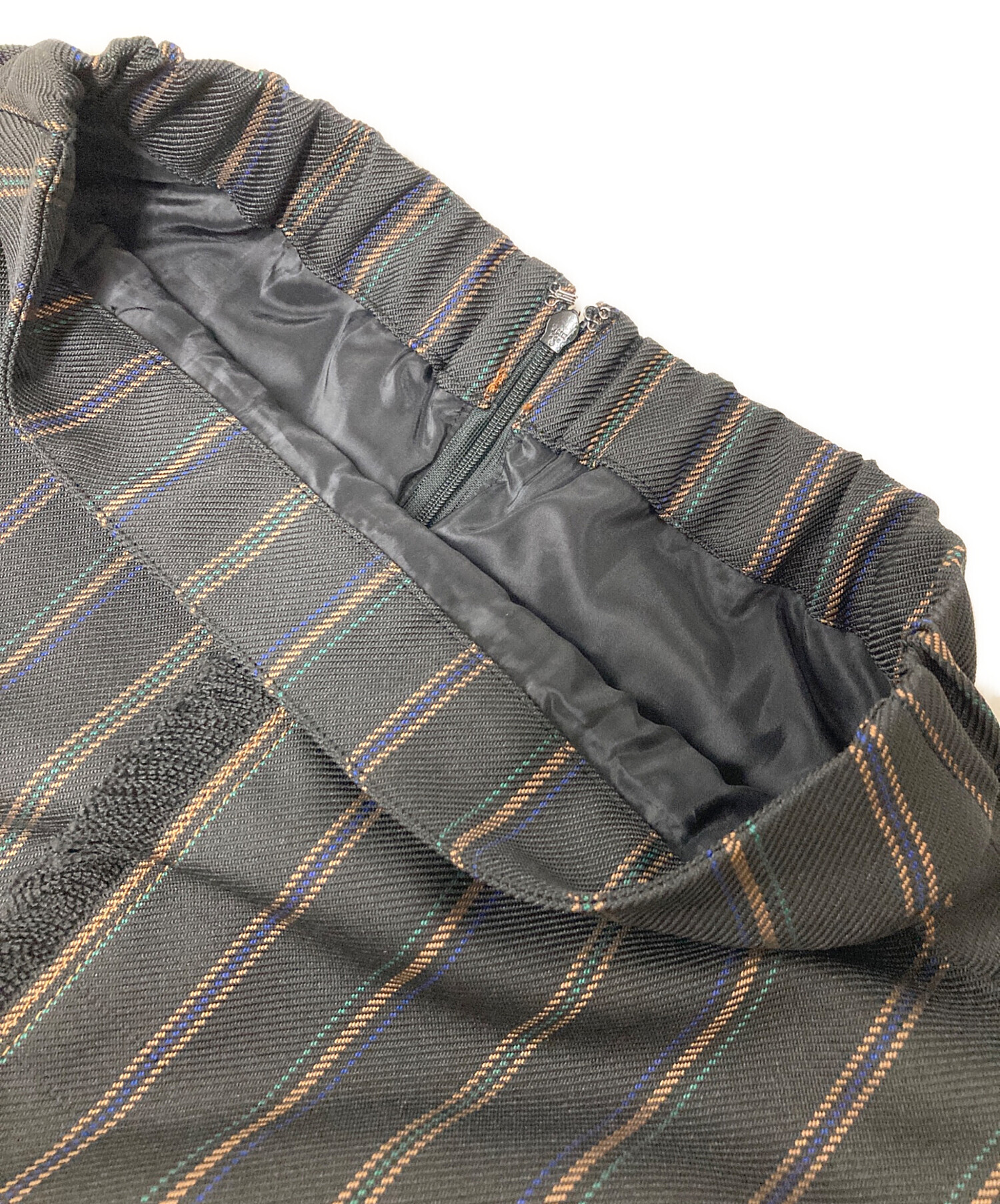 中古・古着通販】UN3D. (アンスリード) マルチピンストライプタックス