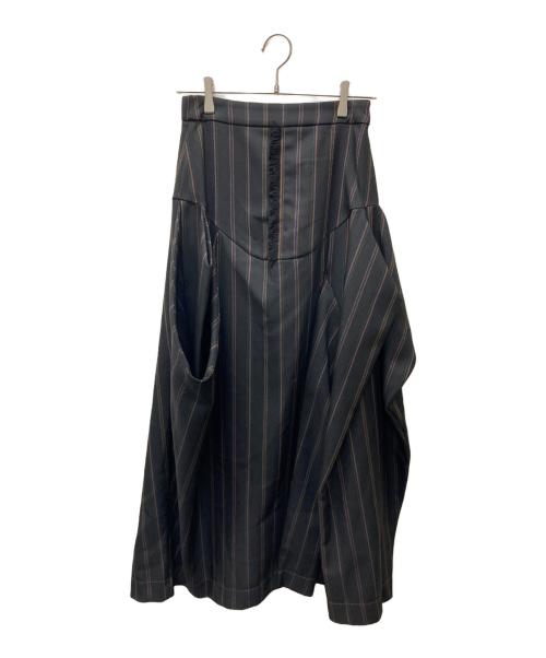 中古・古着通販】UN3D. (アンスリード) マルチピンストライプタックス