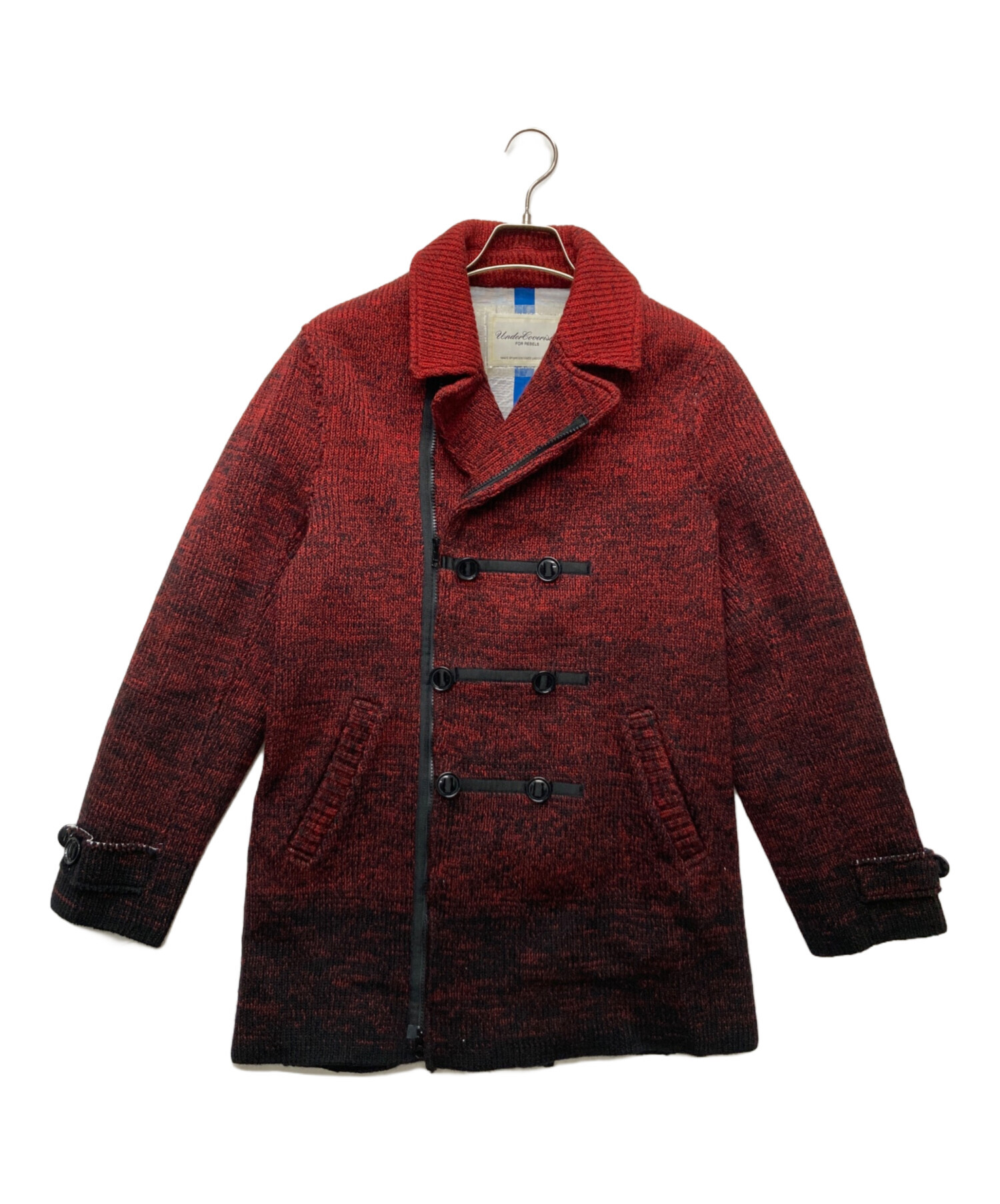 undercover undercoverism Pコート ピーコートサイズ2 中古・古着通販】UNDERCOVERISM (アンダーカバーイズム) ロングPコート