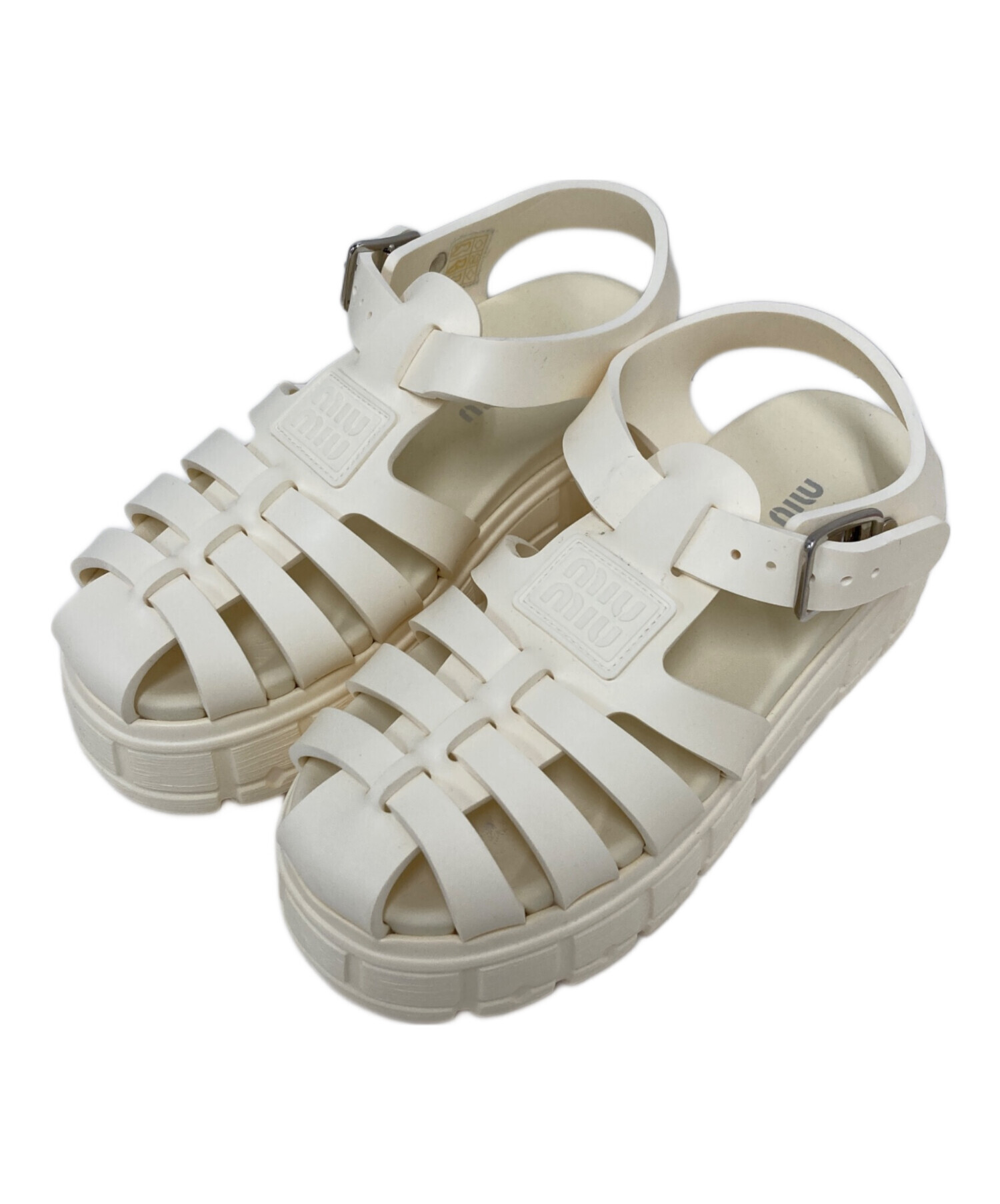 中古・古着通販】MIU MIU (ミュウミュウ) EVA ロゴ フィッシャーマン 