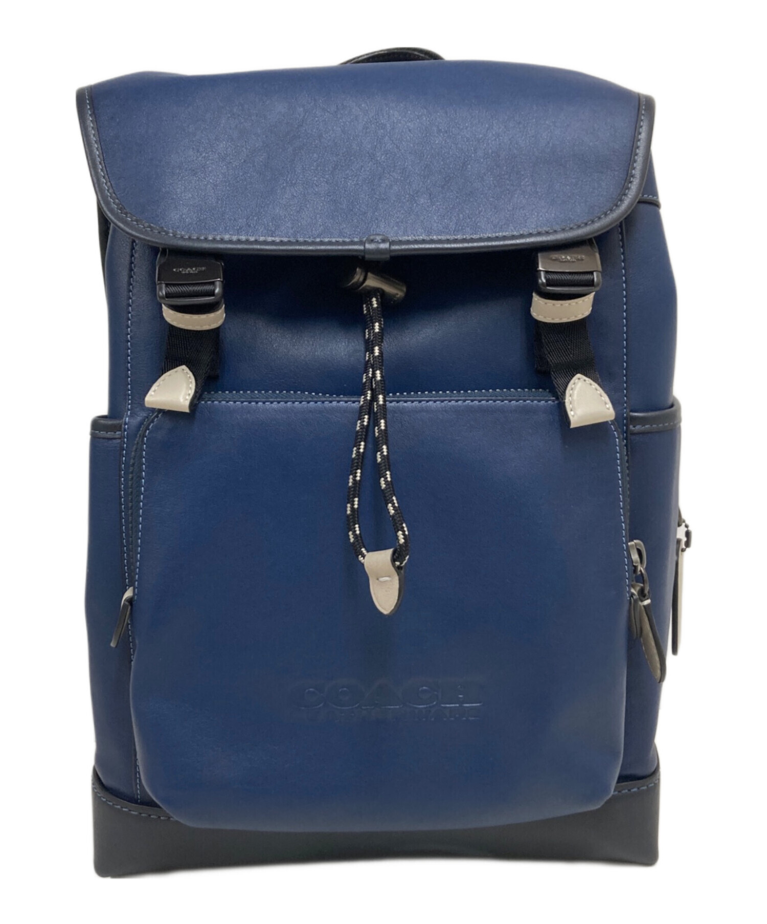 中古・古着通販】COACH (コーチ) リーグ フラップ バックパック カラー 