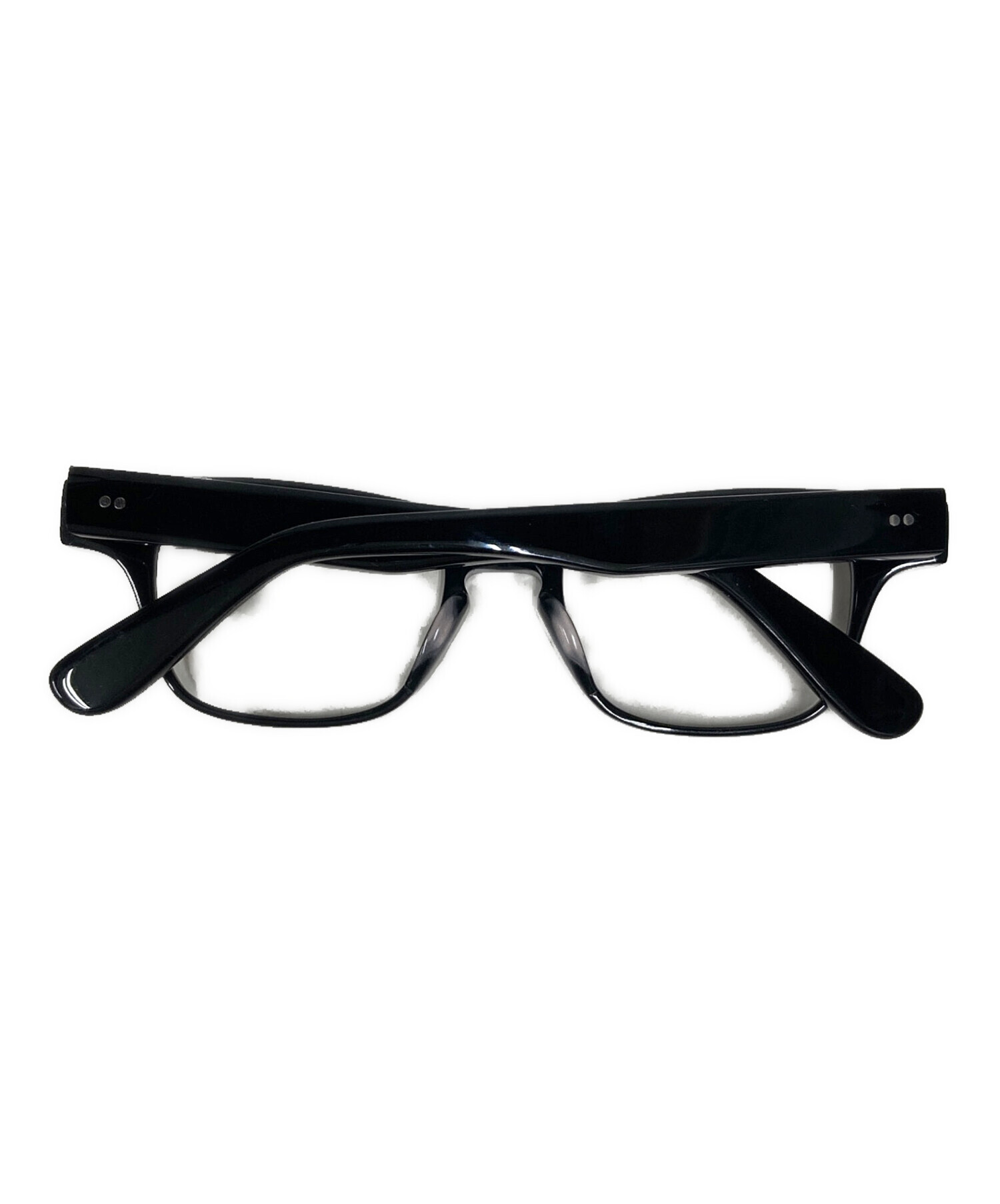 中古・古着通販】金子眼鏡 (カネコガンキョウ) サングラス ブラック