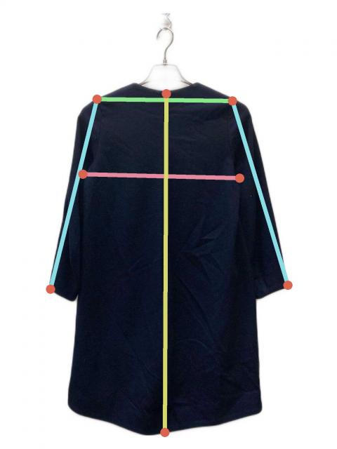 中古・古着通販】YOKO CHAN (ヨーコチャン) ワンピース ネイビー