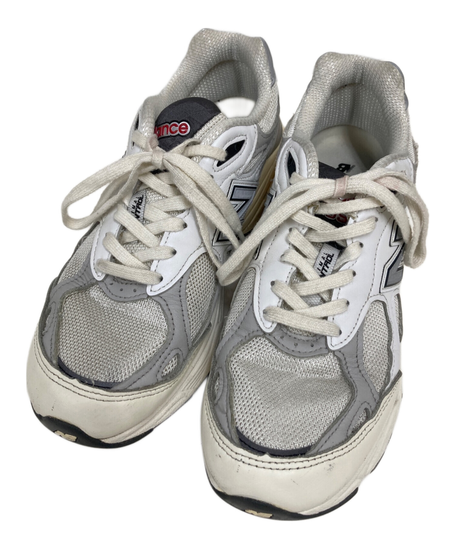 中古・古着通販】NEW BALANCE (ニューバランス) 990V3 ホワイト サイズ 