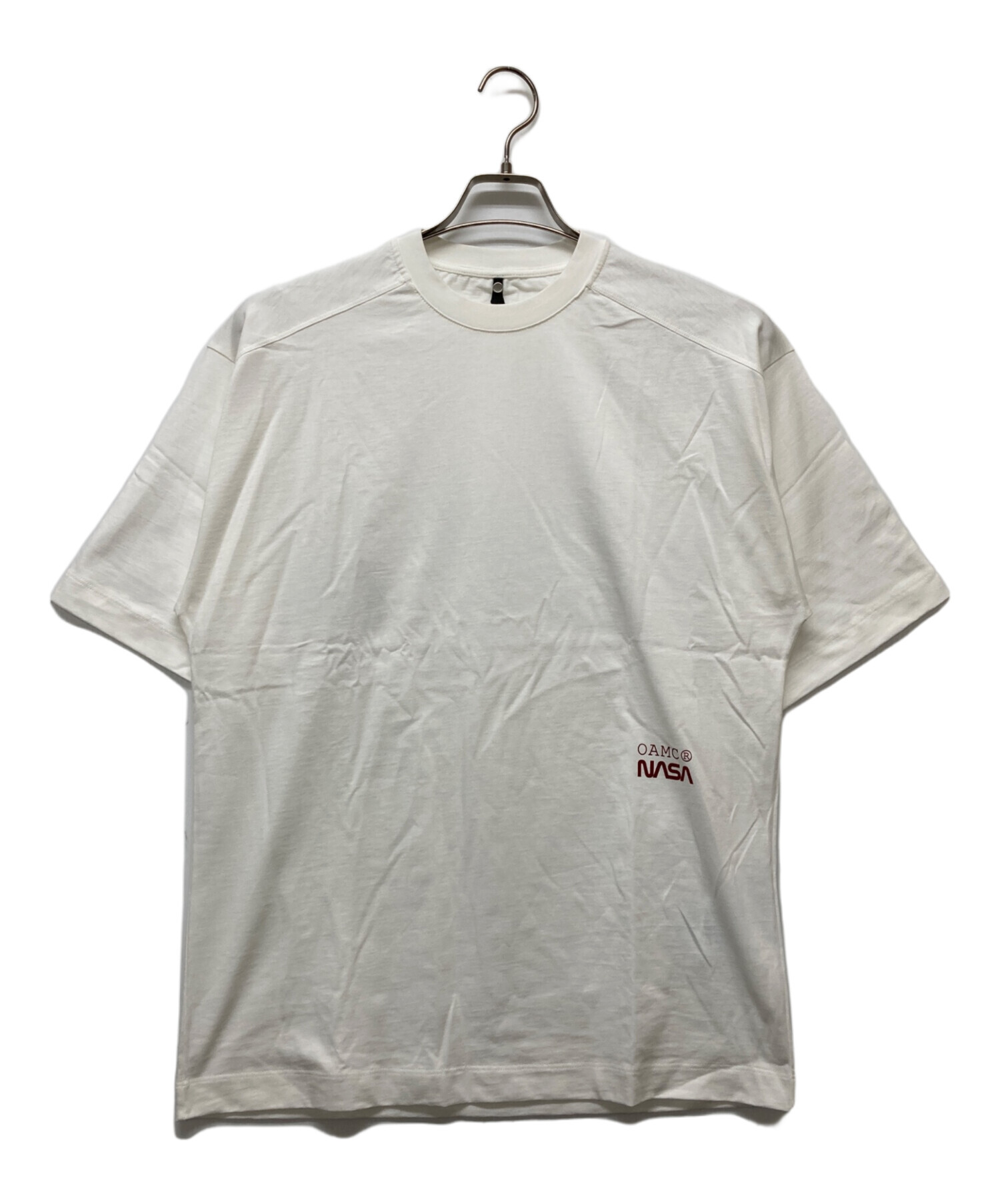 中古・古着通販】OAMC (オーエーエムシー) NASA LOGO TEE ホワイト