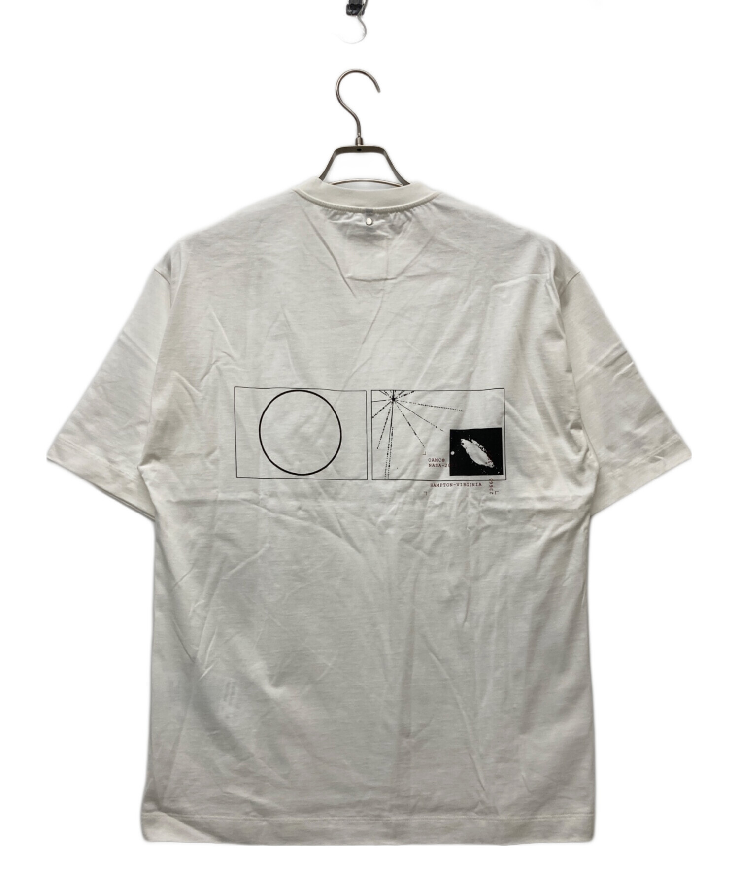 中古・古着通販】OAMC (オーエーエムシー) NASA LOGO TEE ホワイト