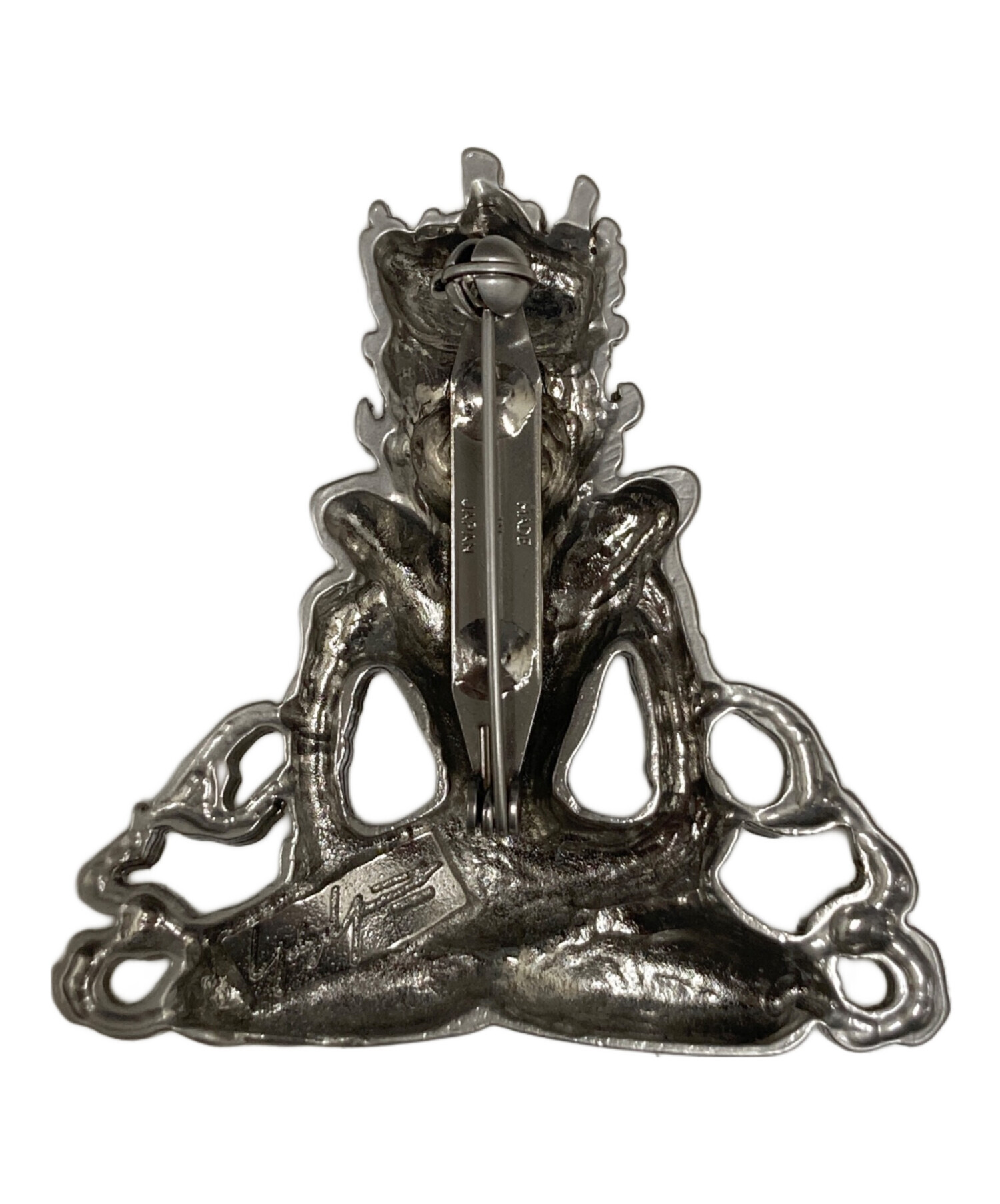 【専用出品⠀】Yohji Yamamoto ブローチ 中古・古着通販】YOHJI YAMAMOTO (ヨウジヤマモト) 18ss 仏陀ブローチ