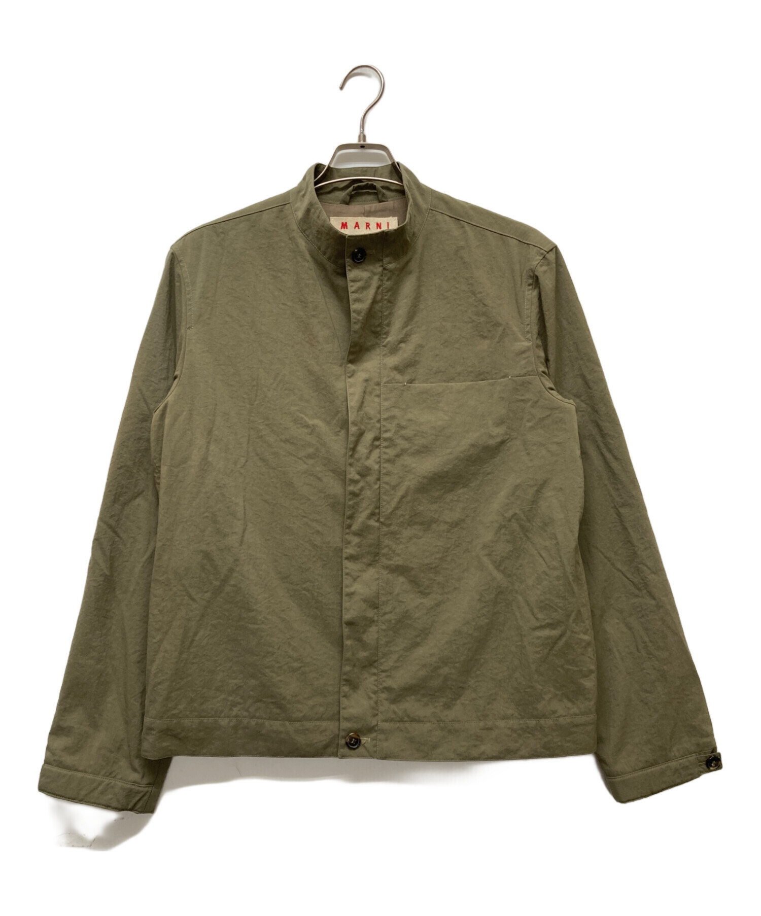 中古・古着通販】MARNI (マルニ) コットンジャケット グリーン サイズ 