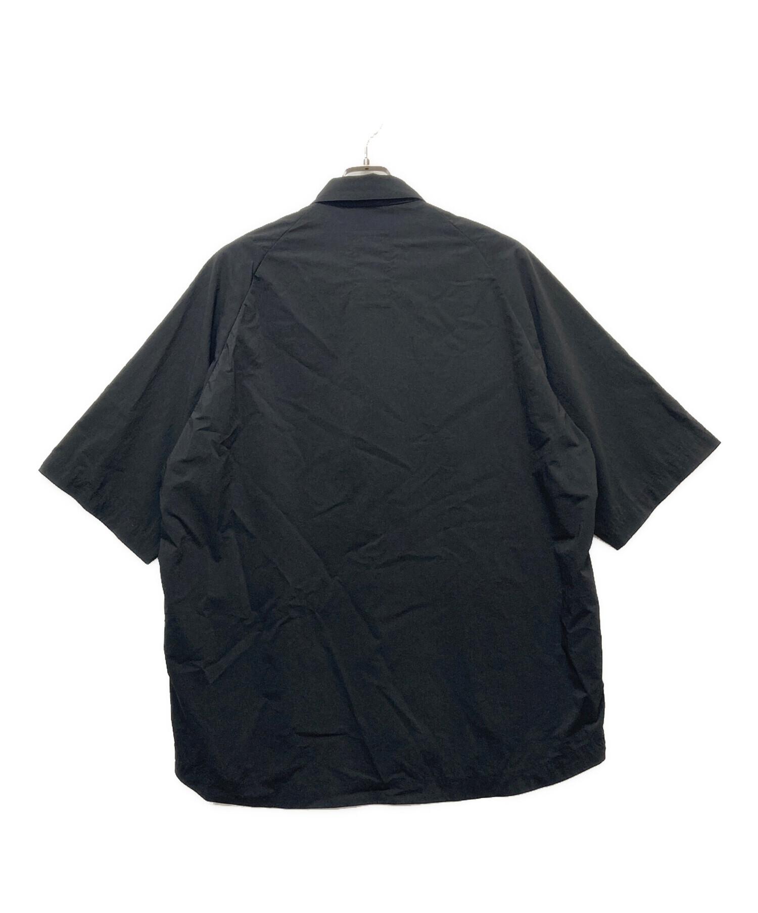 中古・古着通販】teatora (テアトラ) CARTRIDGE SHIRT S/S DR ブラック 