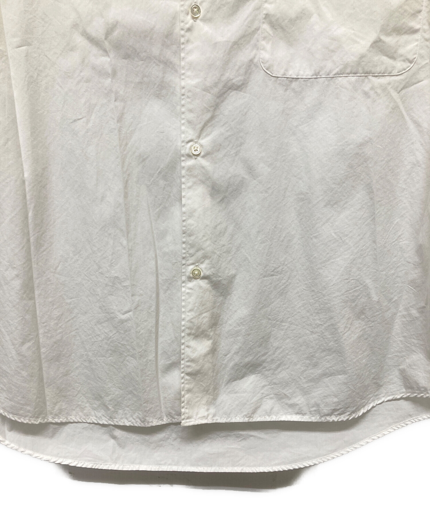 中古・古着通販】Graphpaper (グラフペーパー) バンドカラーシャツ 