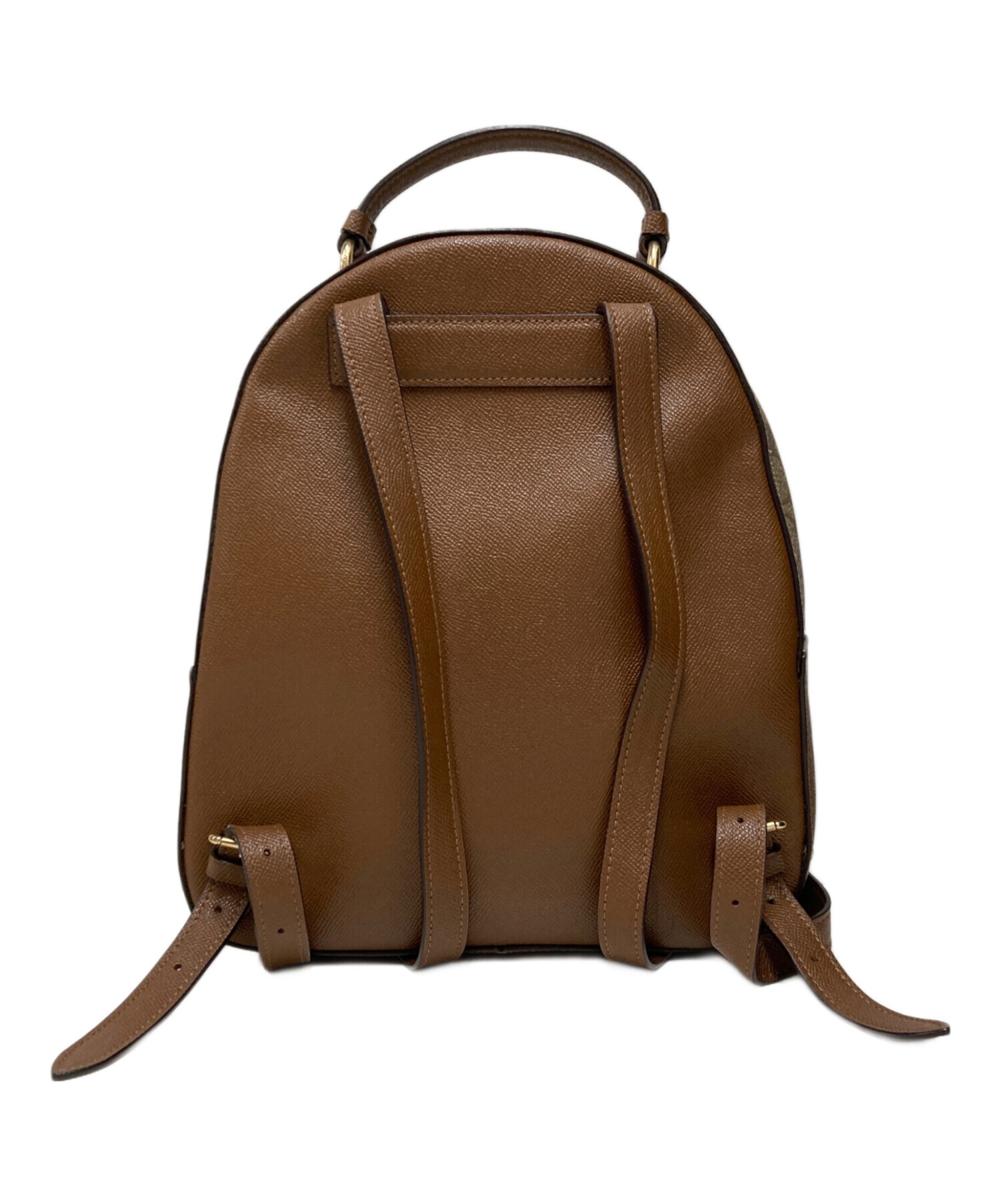 中古・古着通販】COACH (コーチ) シグネイチャーリュック ブラウン 