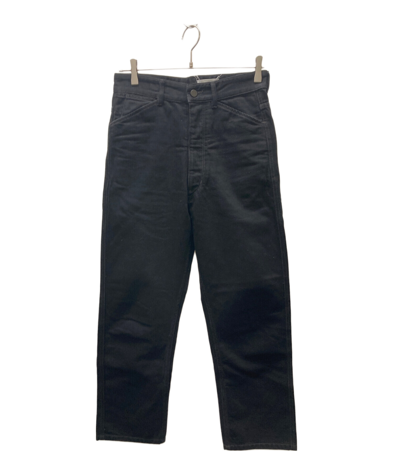 中古・古着通販】LEMAIRE (ルメール) デニムパンツ ブラック サイズ:44