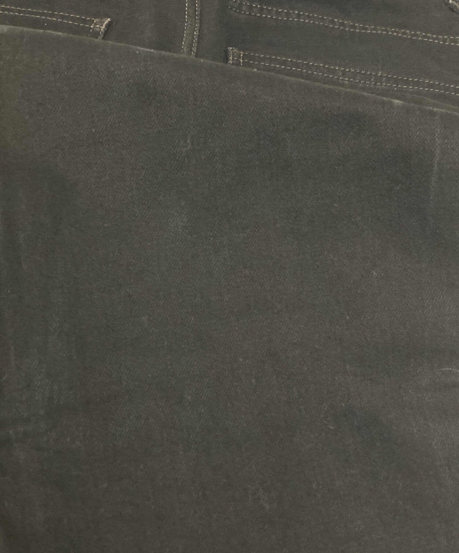 中古・古着通販】LEMAIRE (ルメール) デニムパンツ ブラック サイズ:44 