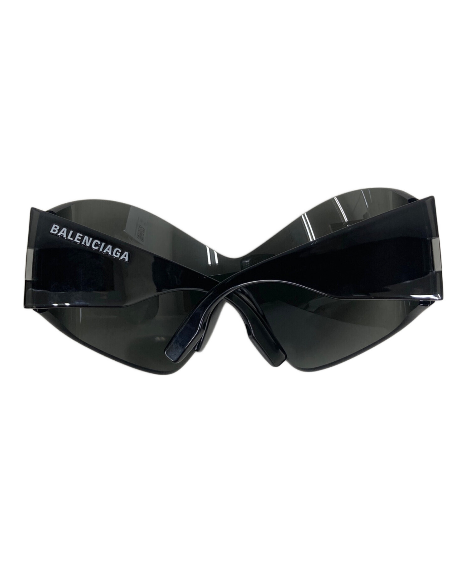 〈希少〉BALENCIAGA Black Mask Butterflyサングラス 希少〉BALENCIAGA Black Mask Butterflyサングラス