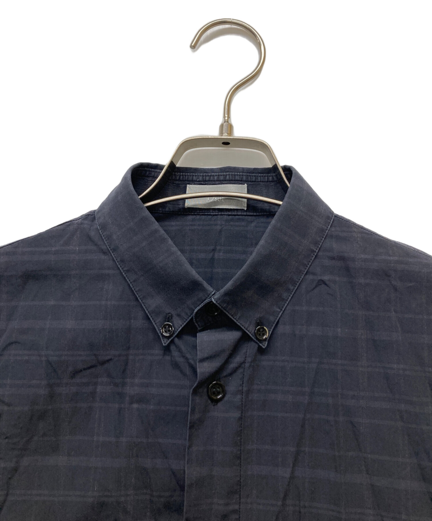 中古・古着通販】Dior Homme (ディオール オム) L/Sチェックシャツ