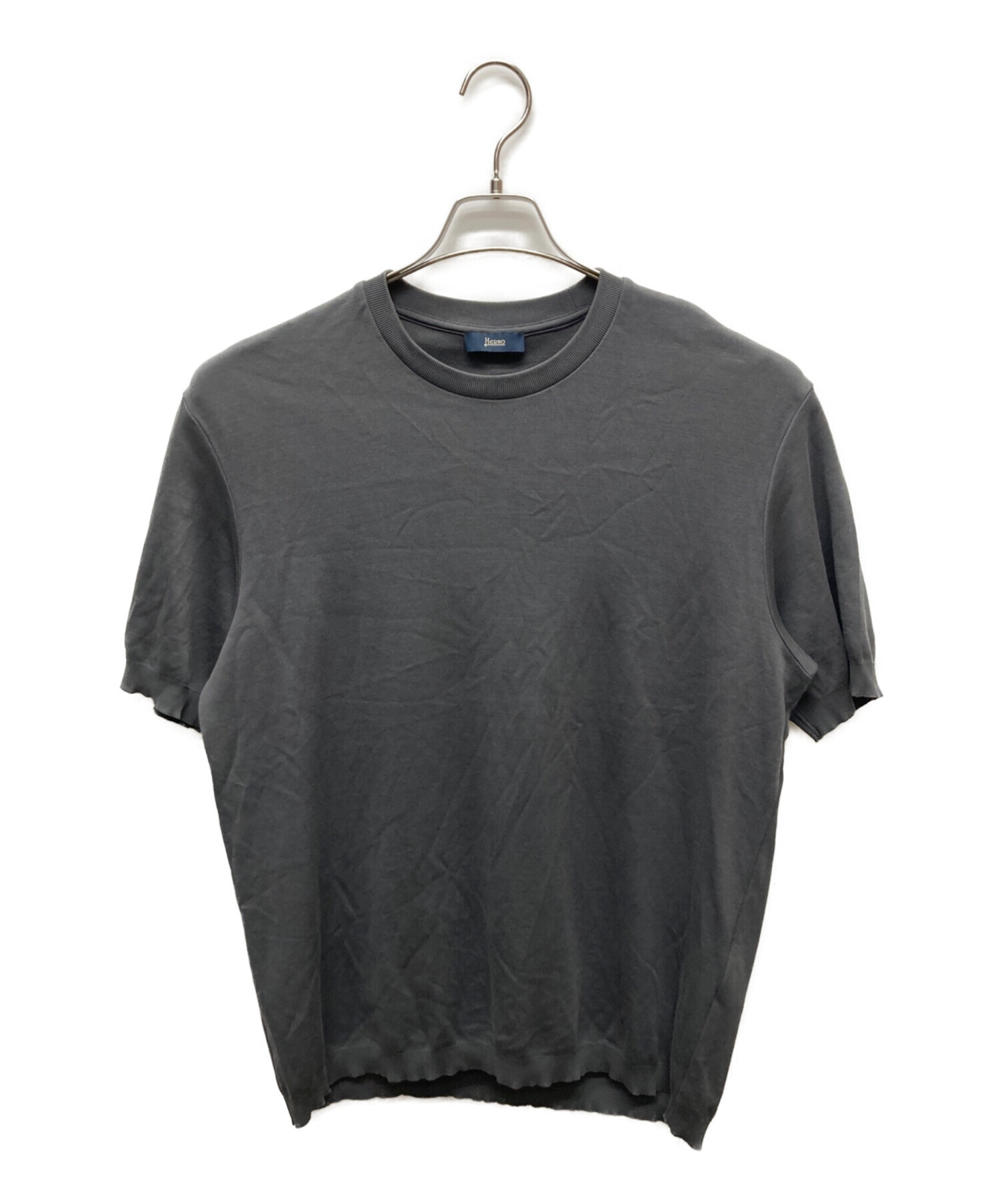 中古・古着通販】HERNO (ヘルノ) ジャージー ニット エフェクト T