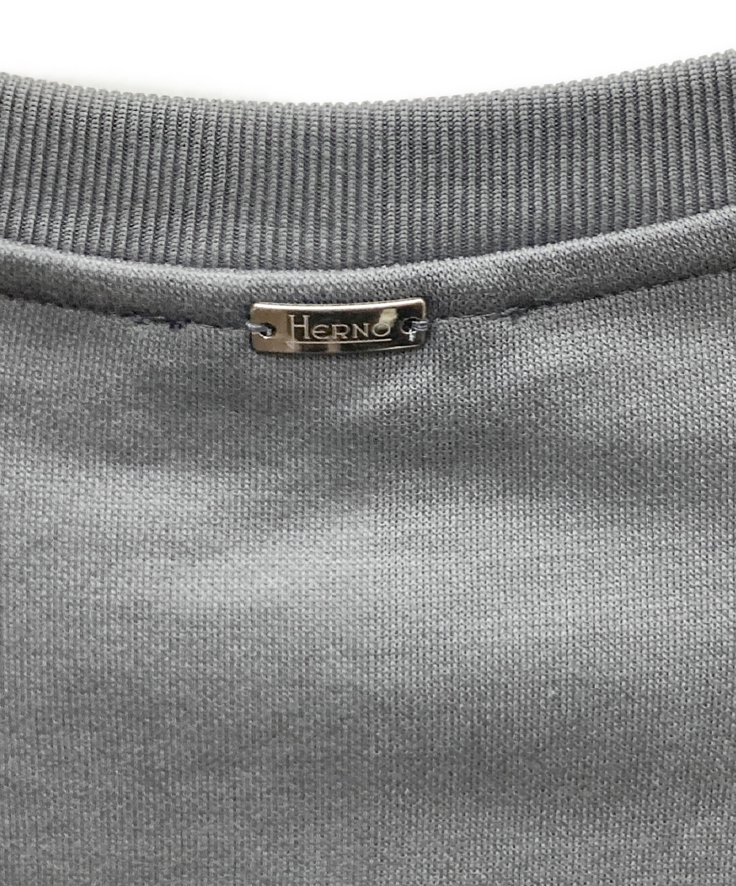 中古・古着通販】HERNO (ヘルノ) ジャージー ニット エフェクト T