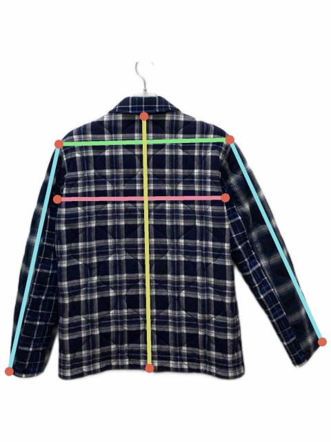 値下げ中⭐︎BURBERRY チェック柄 キルティングベスト BURBERRY】FORRES チェック柄キルティングシャツジャケット