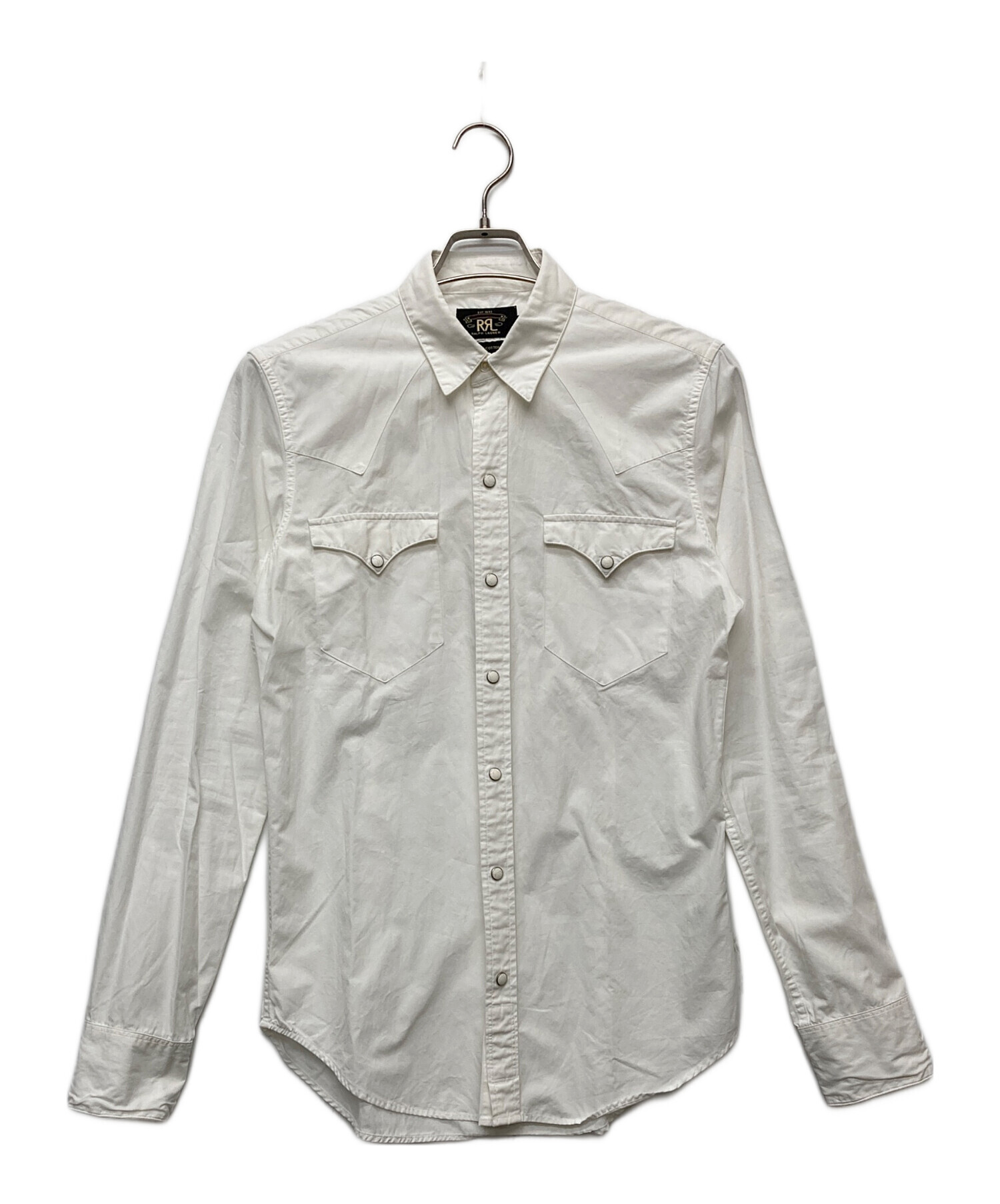 中古・古着通販】RRL (ダブルアールエル) ウエスタンシャツ ホワイト