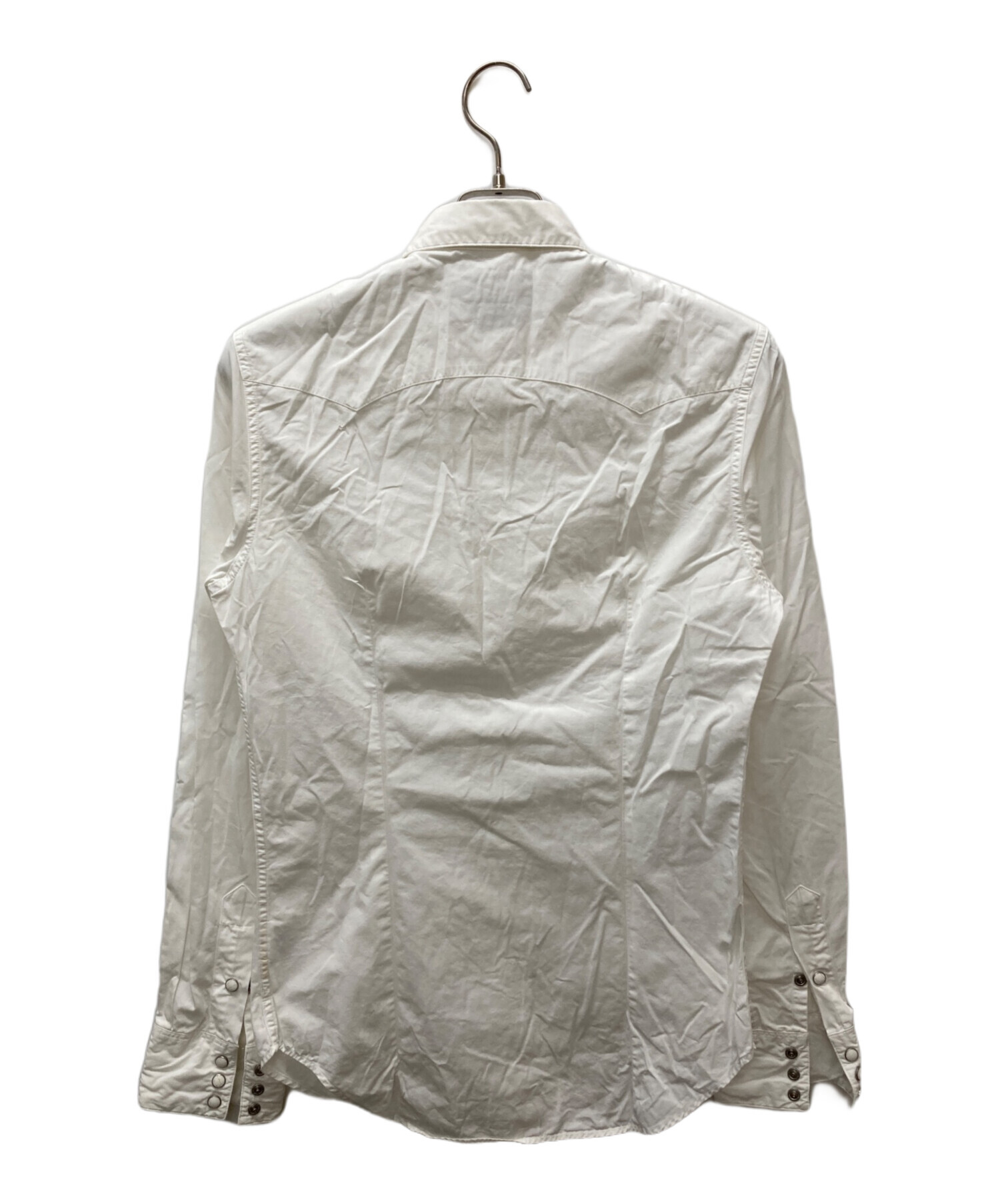 RRLウエスタンシャツ　中古 USED) RRL ダブルアールエル ラルフローレン デニム ウェスタンシャツ