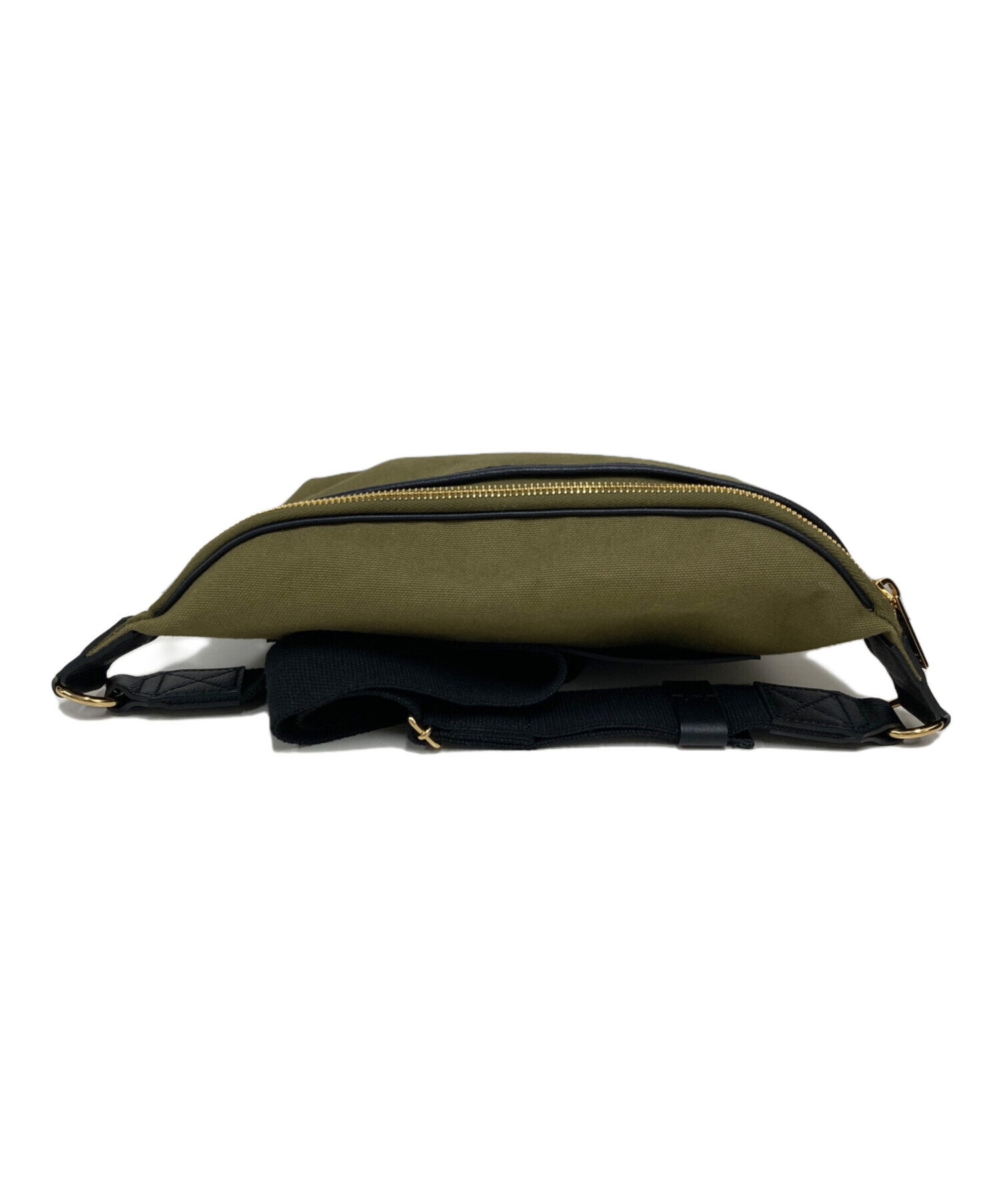 中古・古着通販】L/UNIFORM (リュニフォーム) バナナバッグ グリーン 