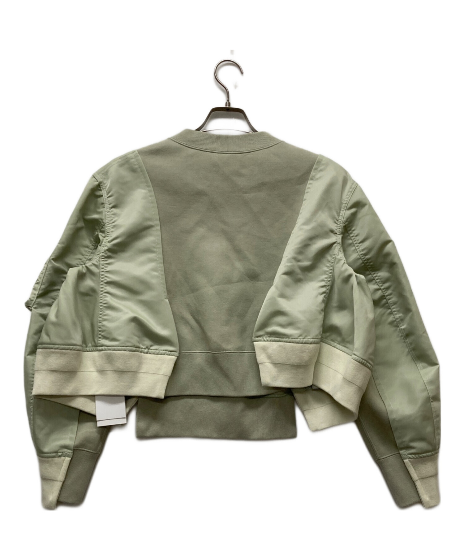 中古・古着通販】sacai (サカイ) Nylon Twill x Sponge Sweat Pullover 
