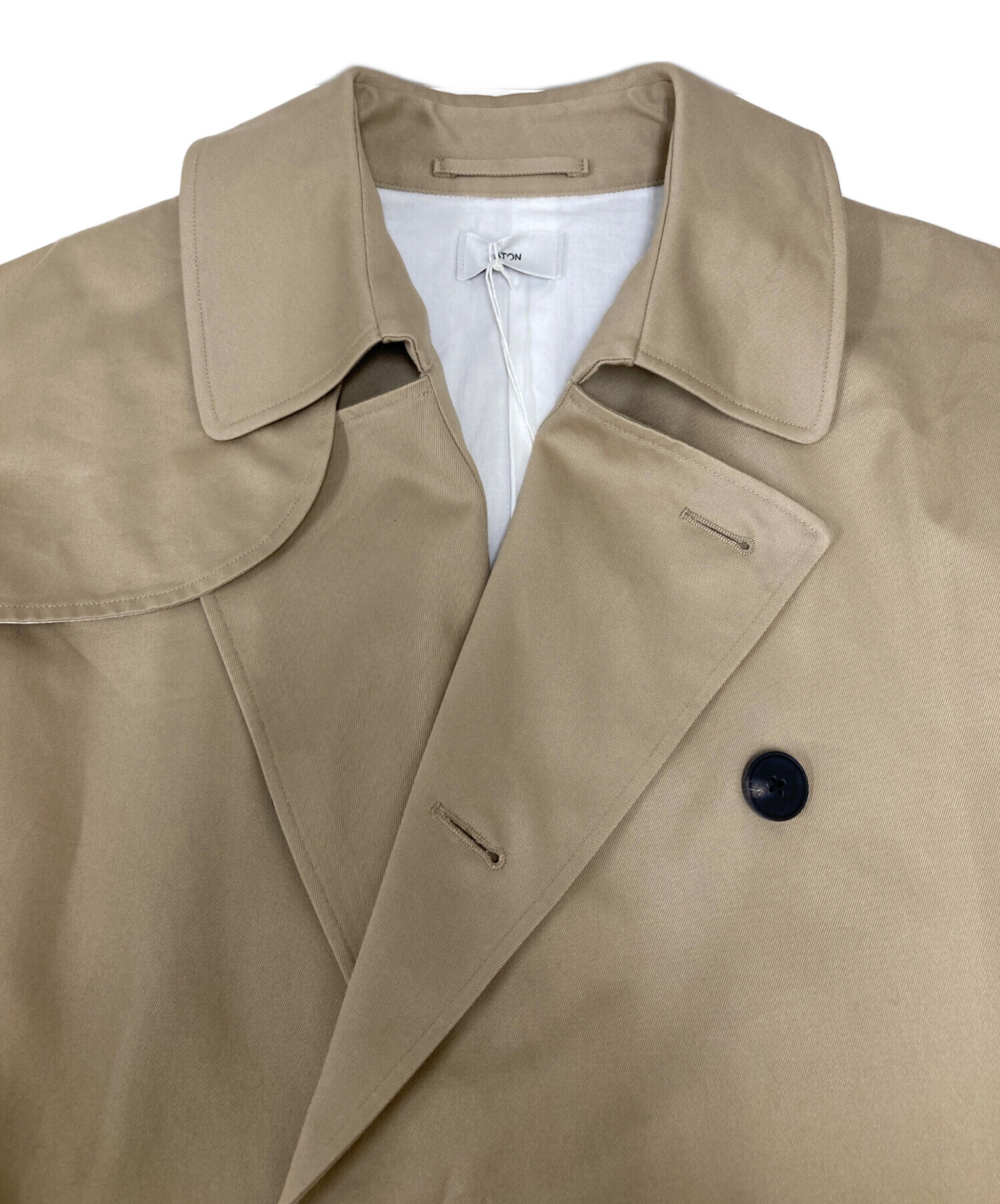 中古・古着通販】ATON (エイトン) オーバーサイズトレンチコート