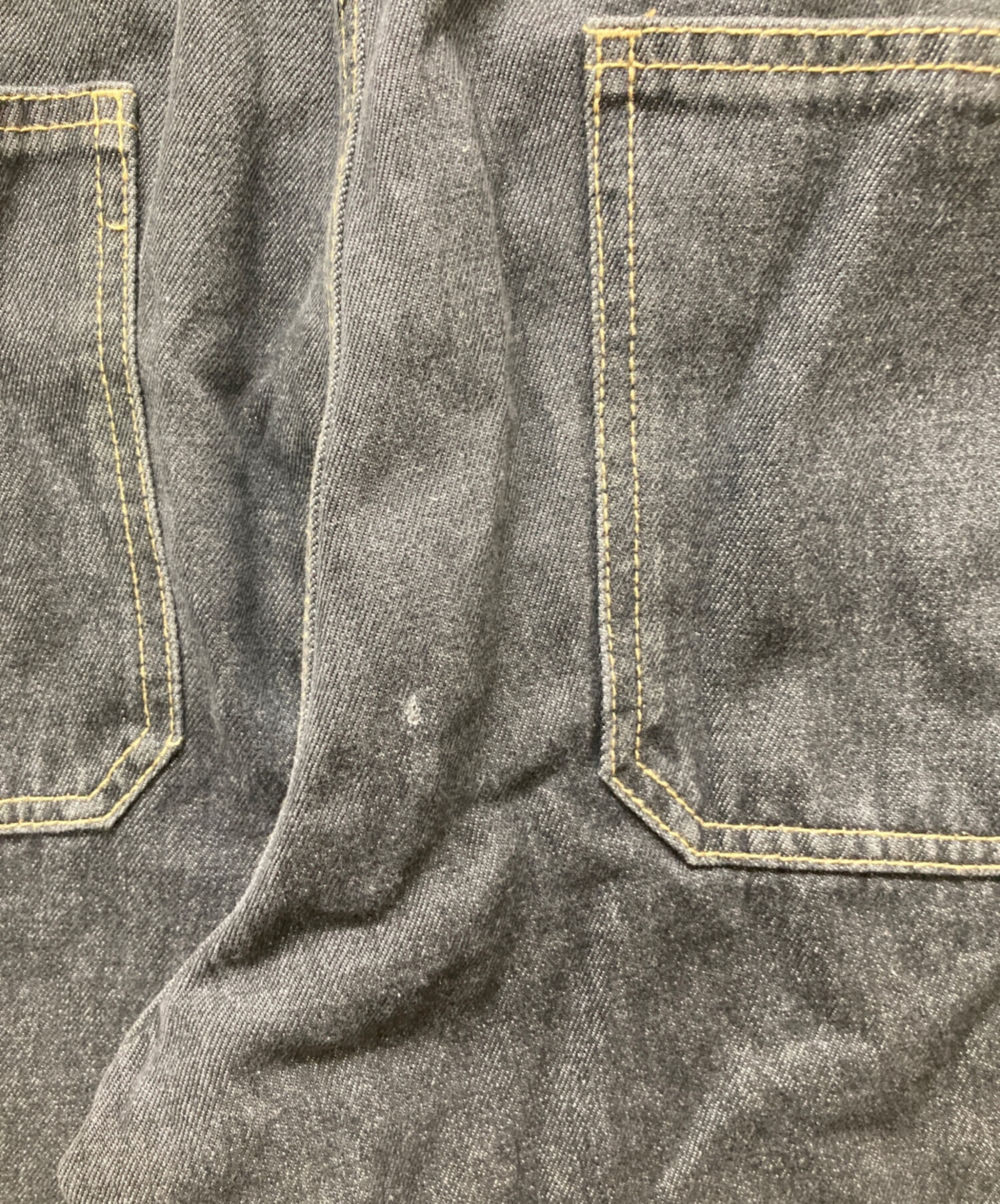 中古・古着通販】PARANOID (パラノイド) Two Zips Straight Wide Denim