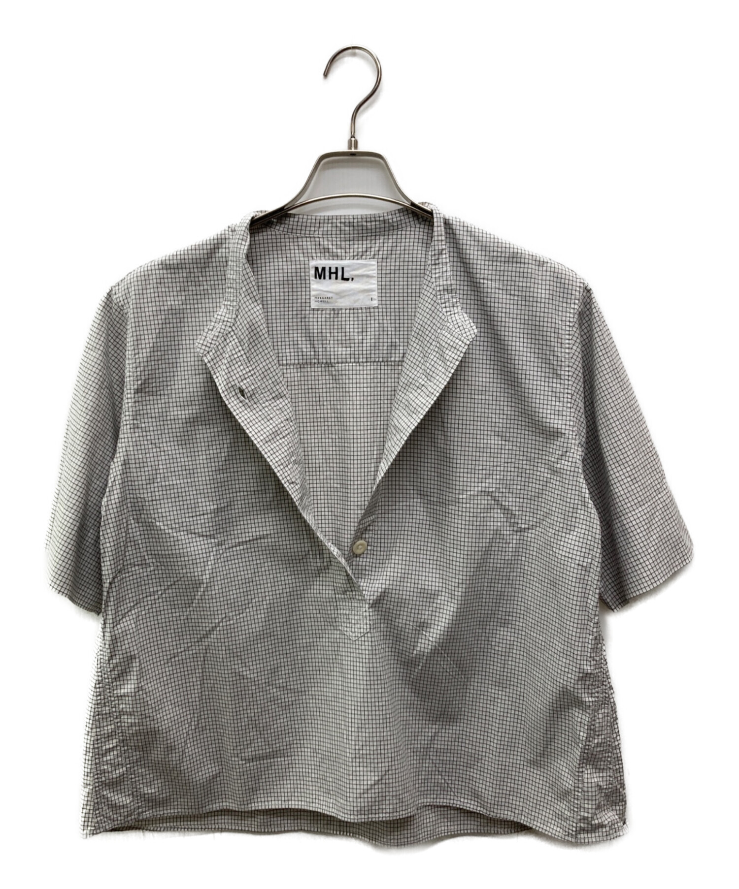 中古・古着通販】MHL (エムエイチエル) COTTON GRAPH CHECK シャツ