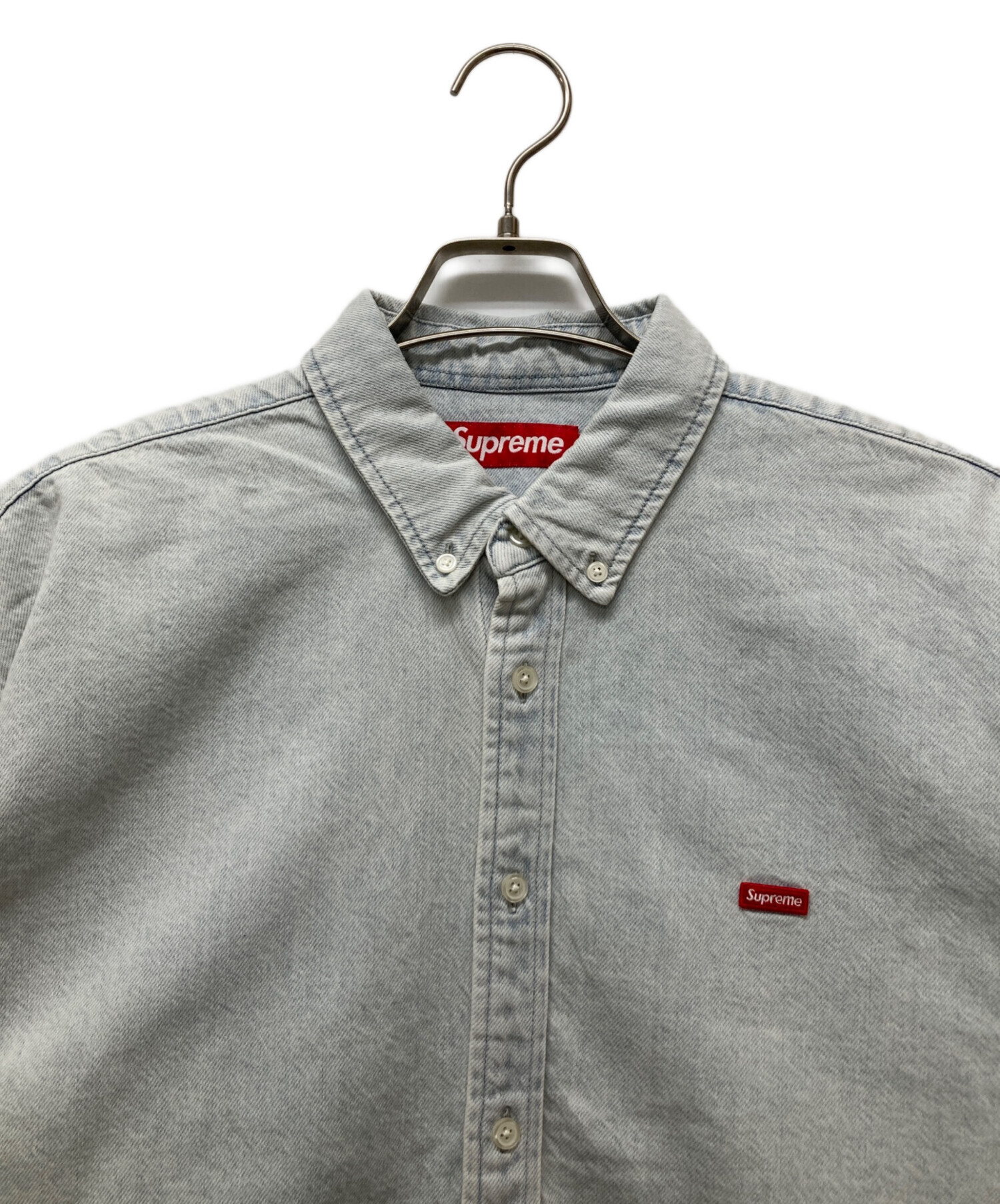 中古・古着通販】Supreme (シュプリーム) Small Box Logo Denim Shirt