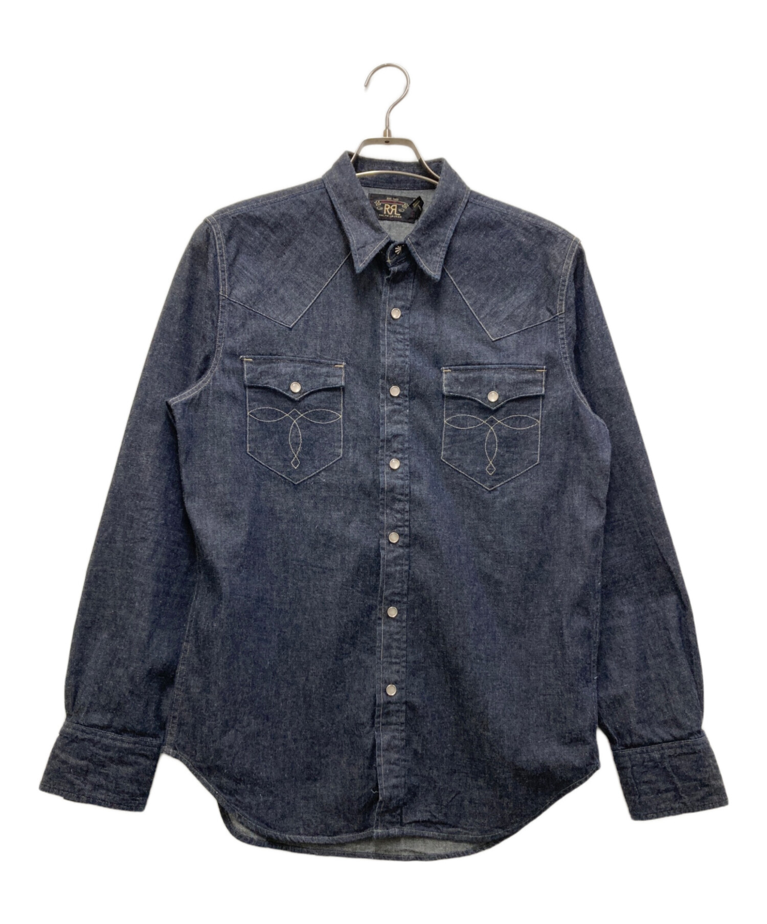 中古・古着通販】RRL (ダブルアールエル) デニムシャツ インディゴ 