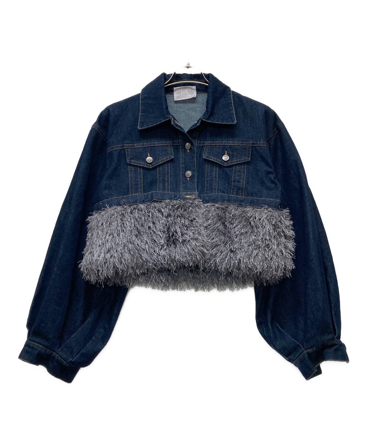 Denim jacket j1u 美品 2way クロップドGジャン J1U by LA BELLE ETUDE