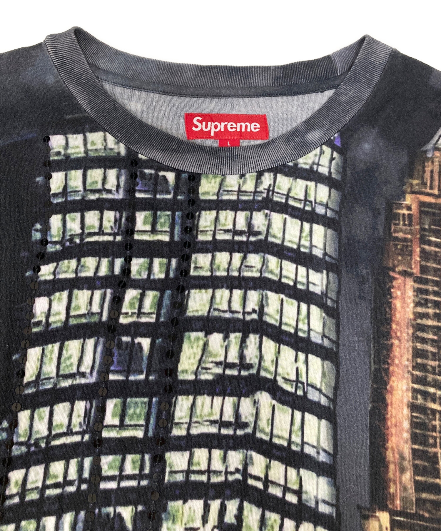 中古・古着通販】Supreme (シュプリーム) Skyline Sequin L/S Top 