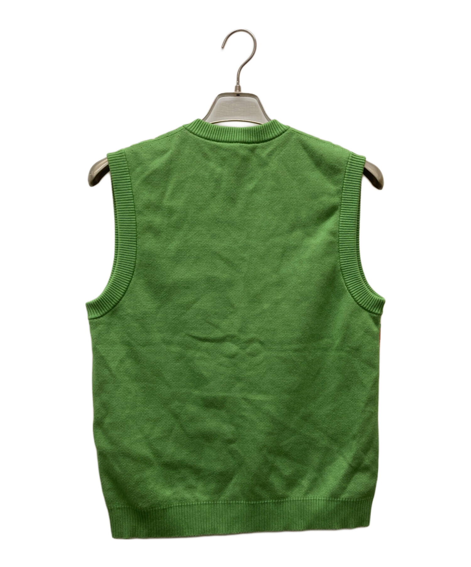 GUCCI ミントグリーン半そでニット GUCCI ミントグリーン 半袖ニットセーター S