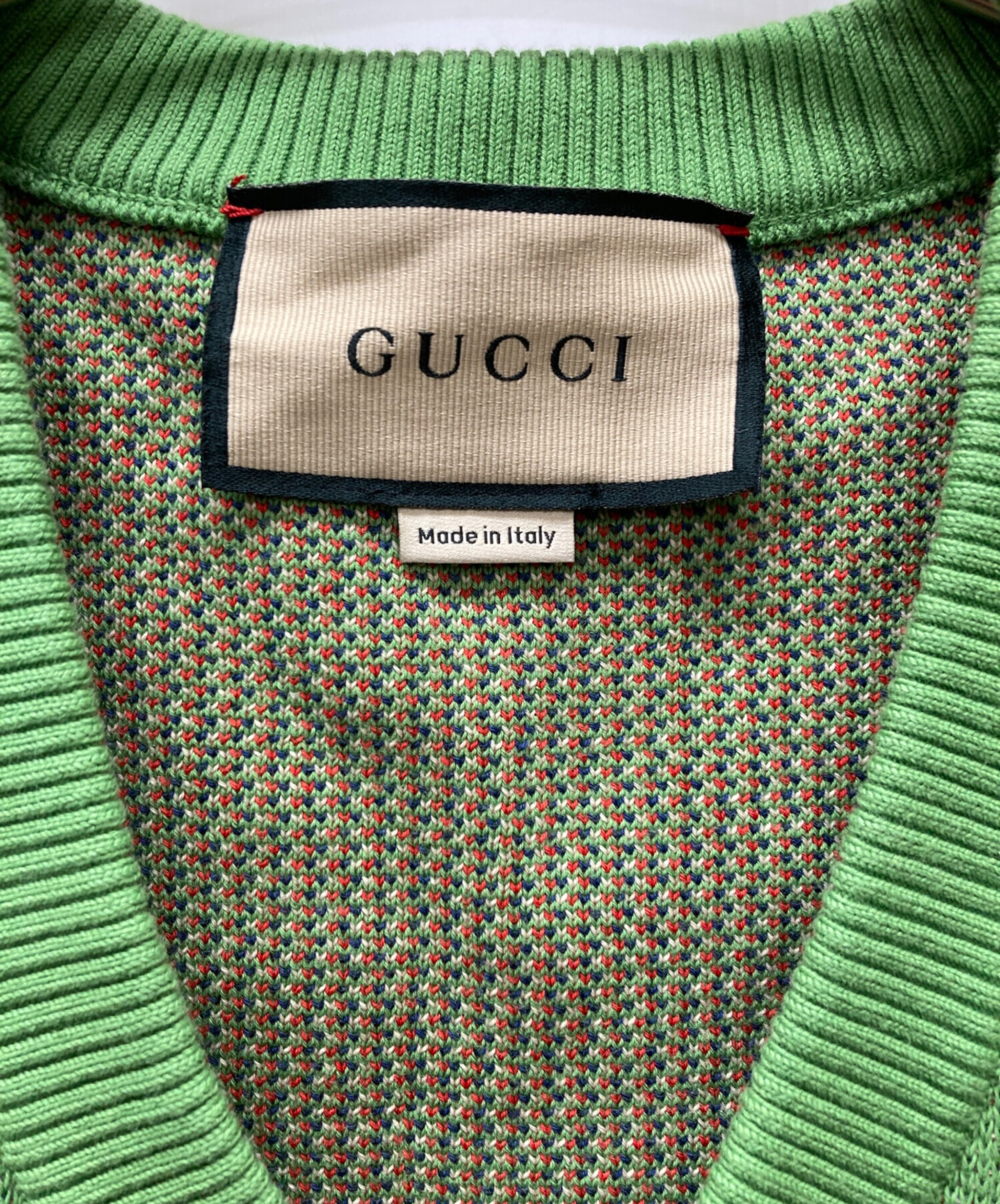 中古・古着通販】GUCCI (グッチ) アーガイルニットベスト